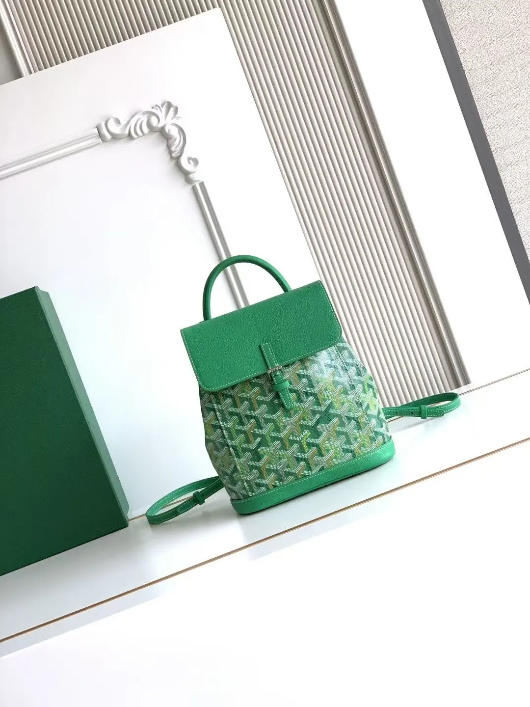 Goyard Backpack Canvas