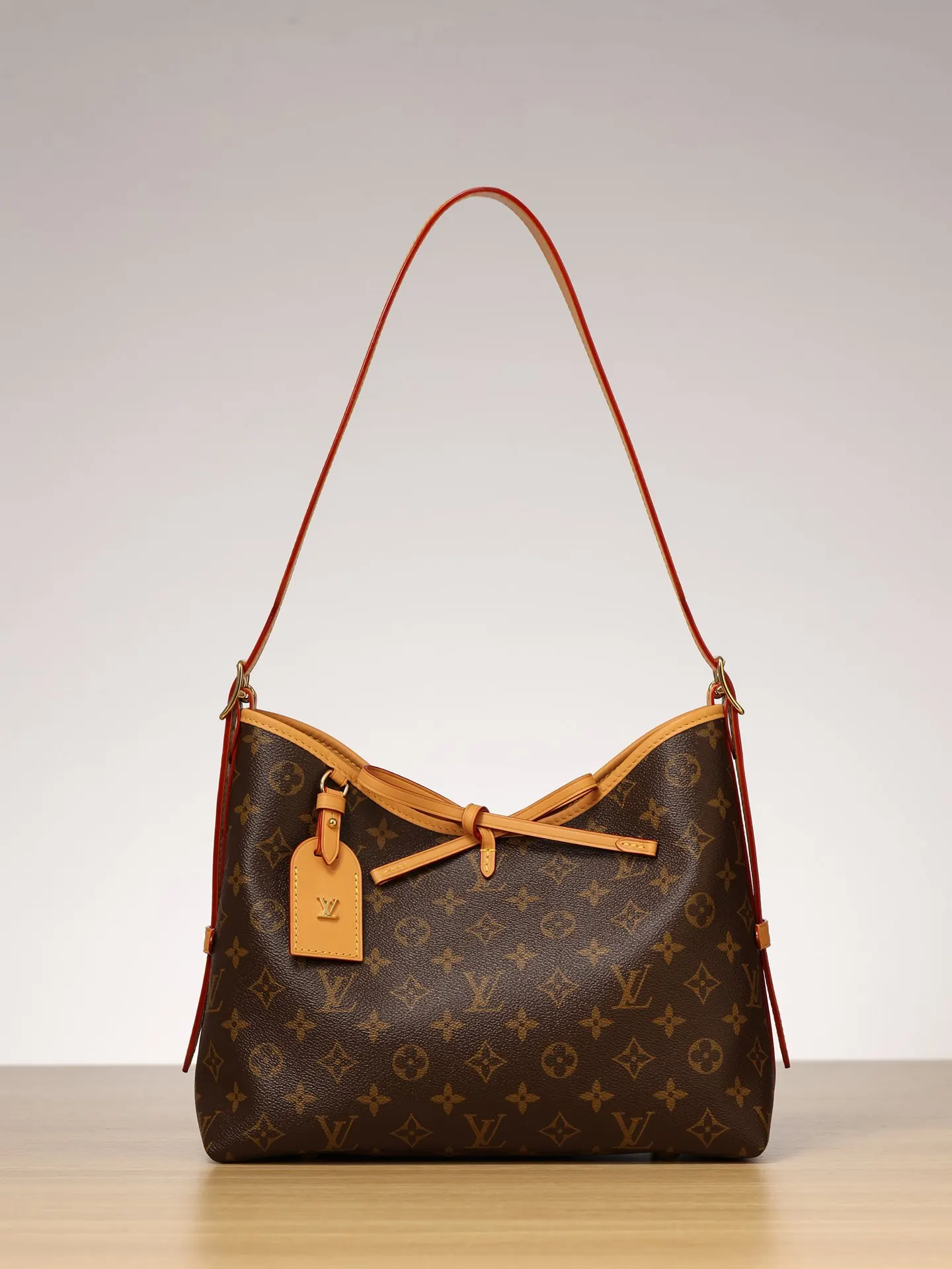 LV CarryAll 老花 帆布 水桶包 休閒水桶款
