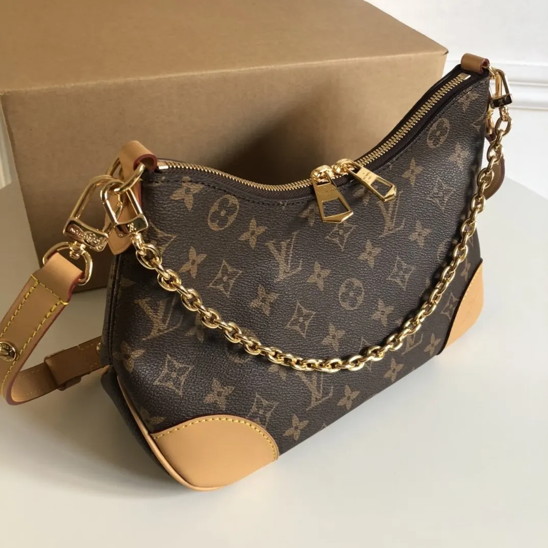 Monogram Hobo Shoulder Bag Vintage
