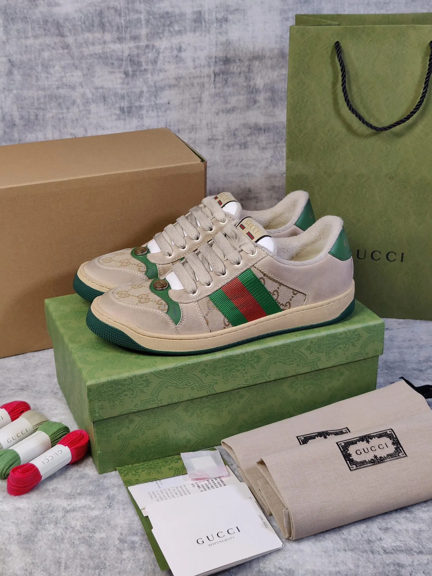 Gucci Logo休閒運動鞋 百搭款