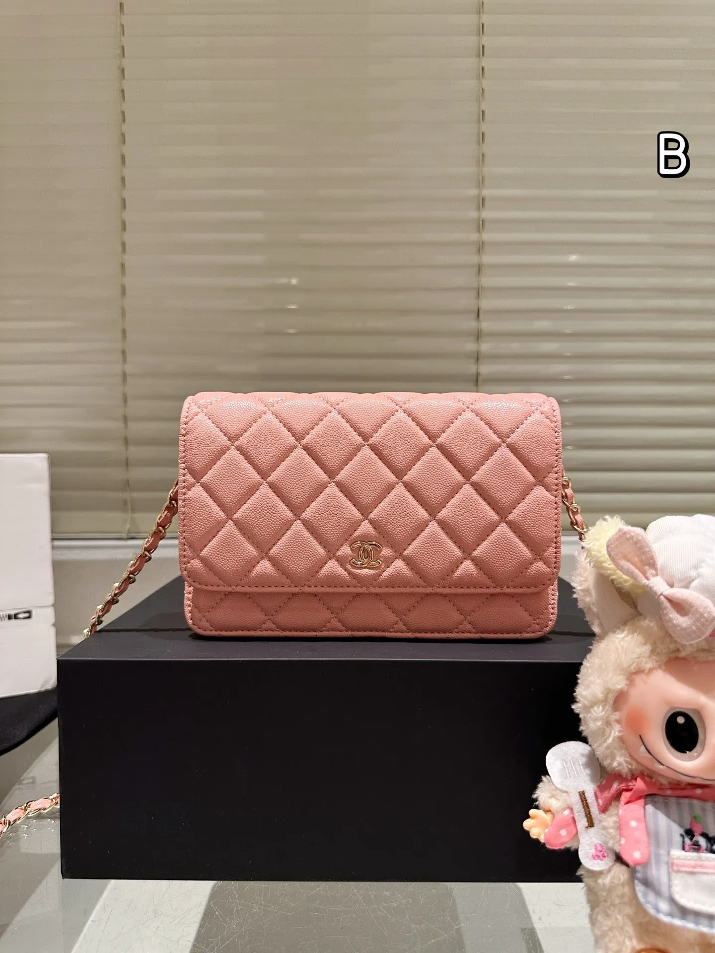 牛皮 掛件 Trendy Woc 斜背包 輕便斜挎款
