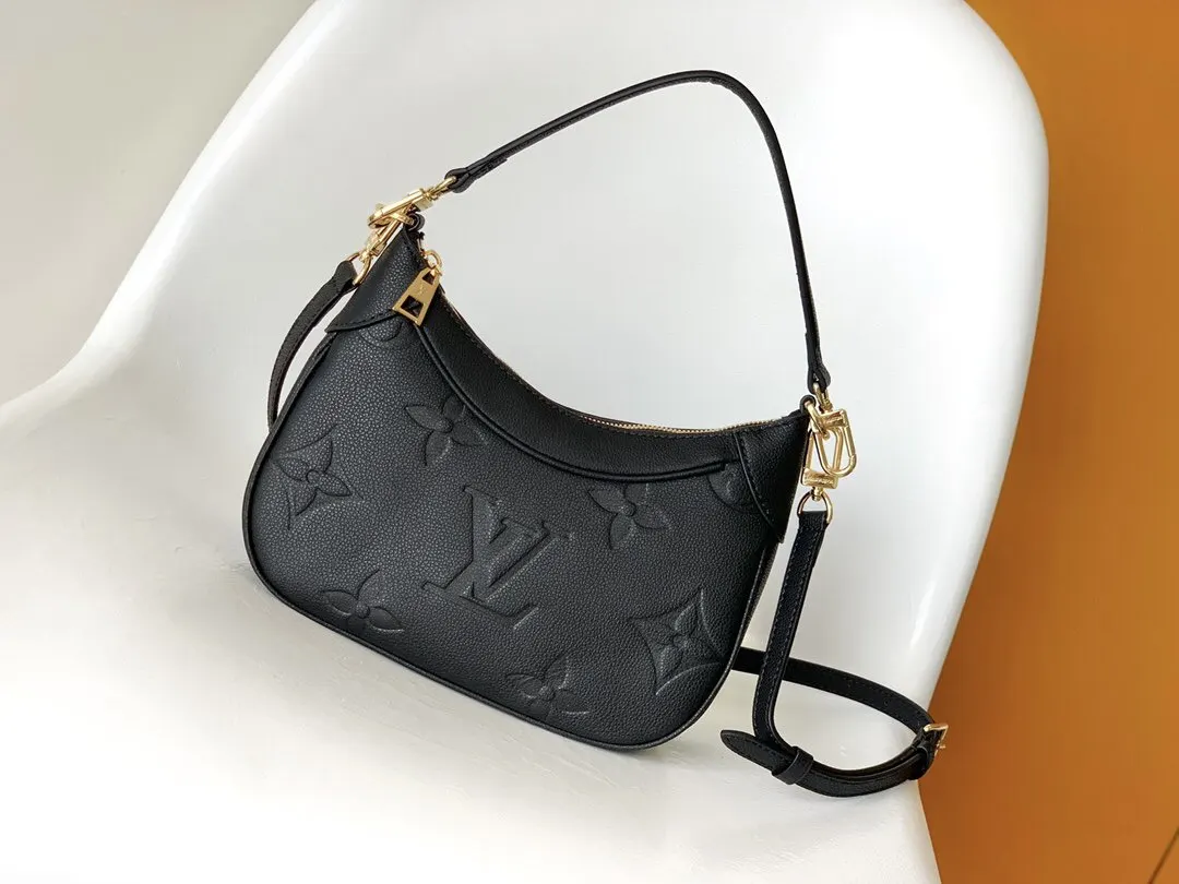 LV 黑色Hobo腋下包 單肩款