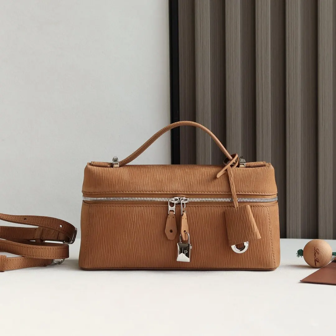 Brown Crossbody Bag Lightweight Leather