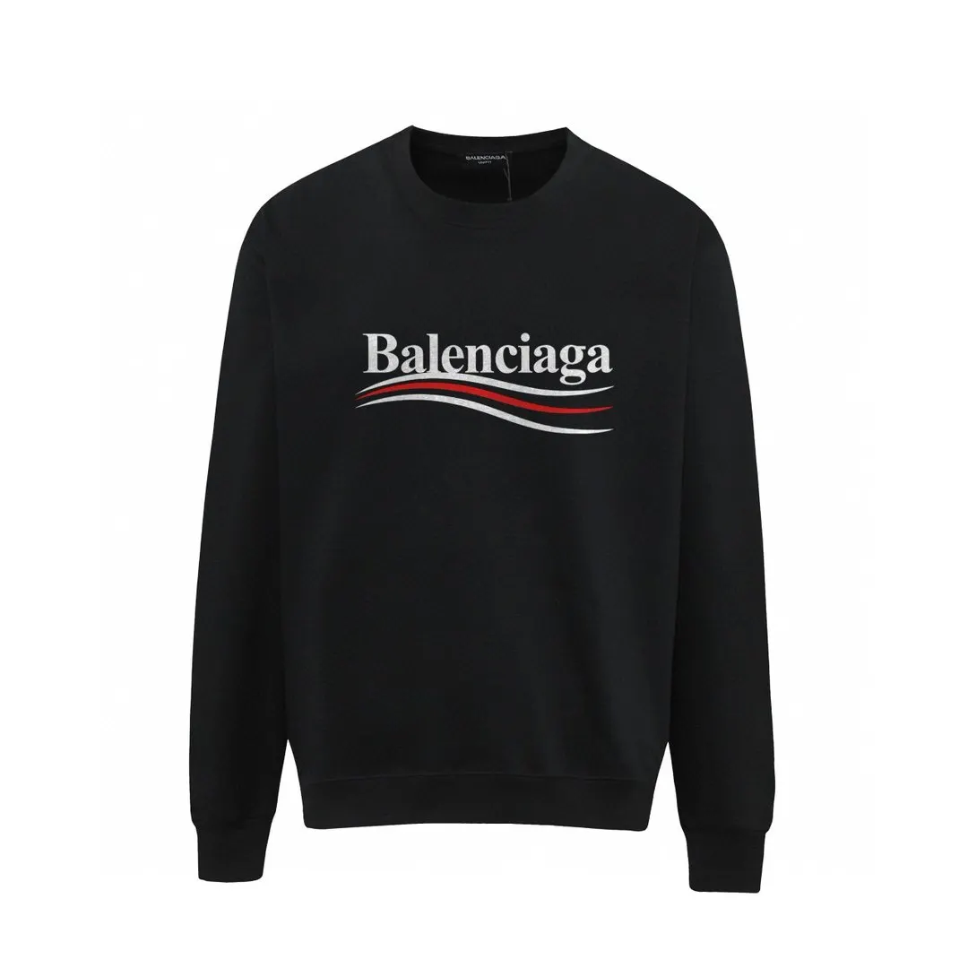 Balenciaga Black Cotton Loose Casual