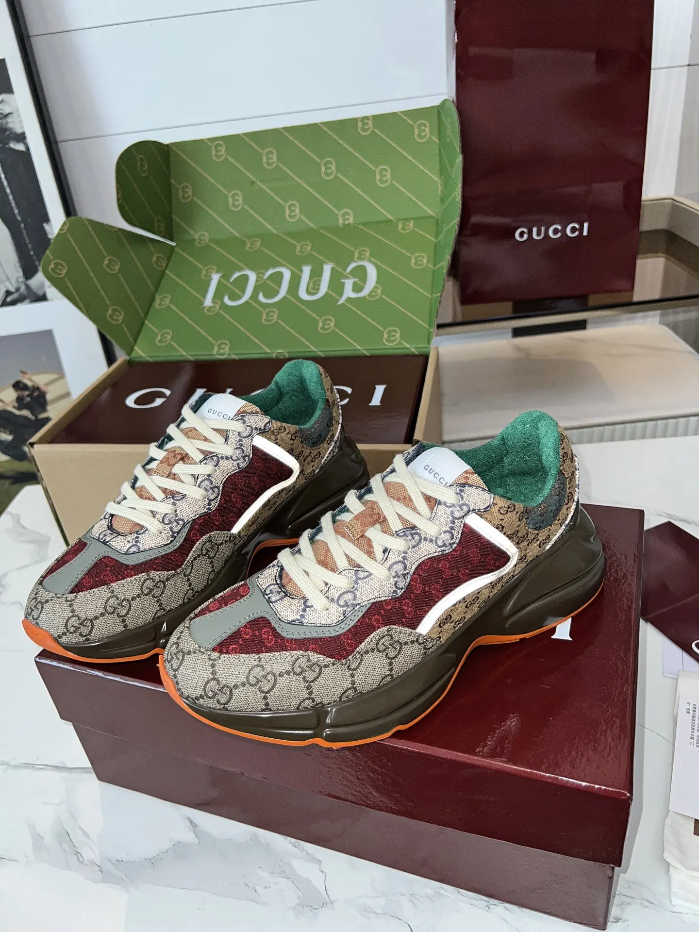 Gucci Logo休閒運動鞋 百搭款