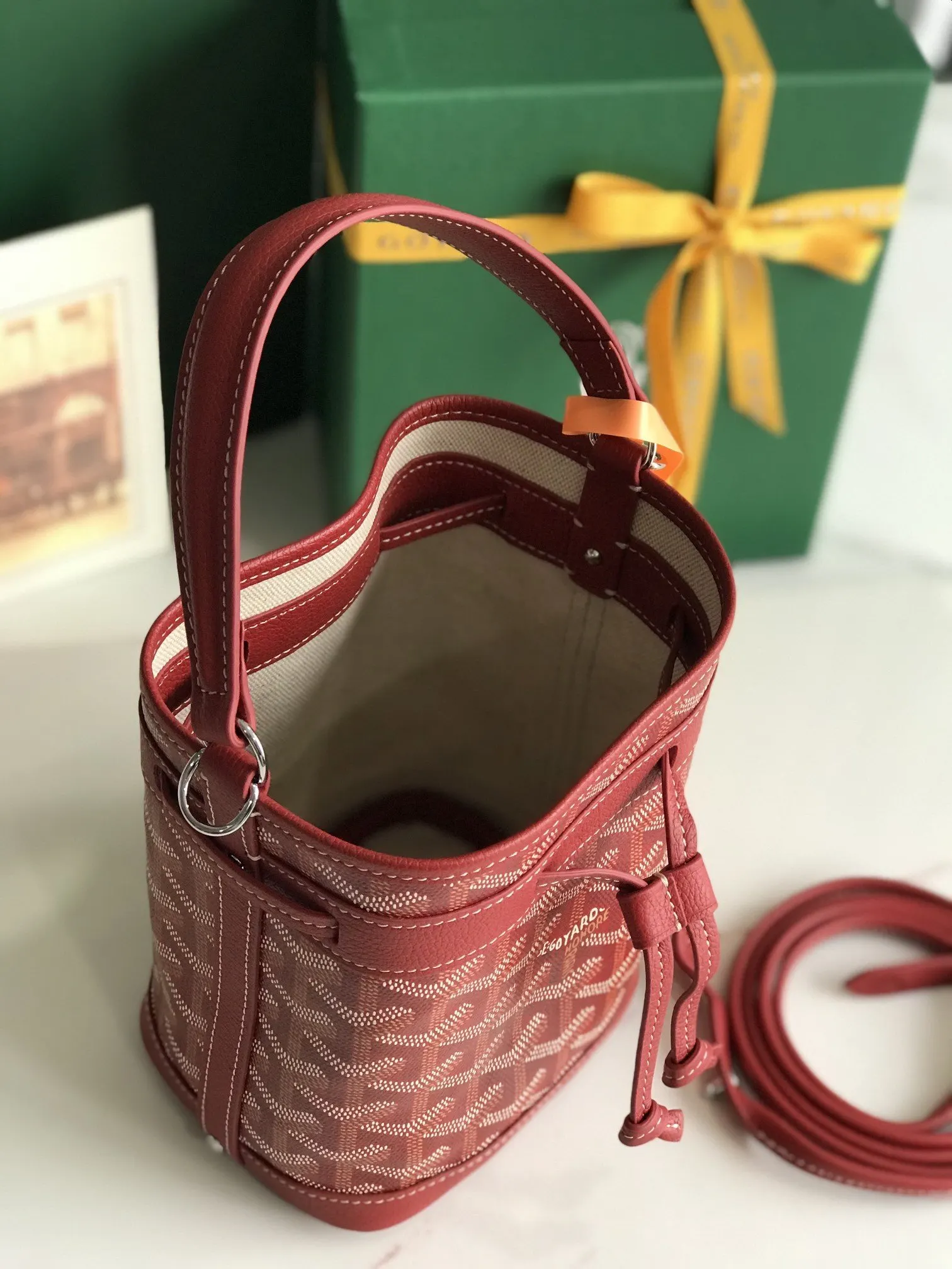 Goyard 皮革 × ×鼎鼎戈雅 水桶包 休閒水桶款