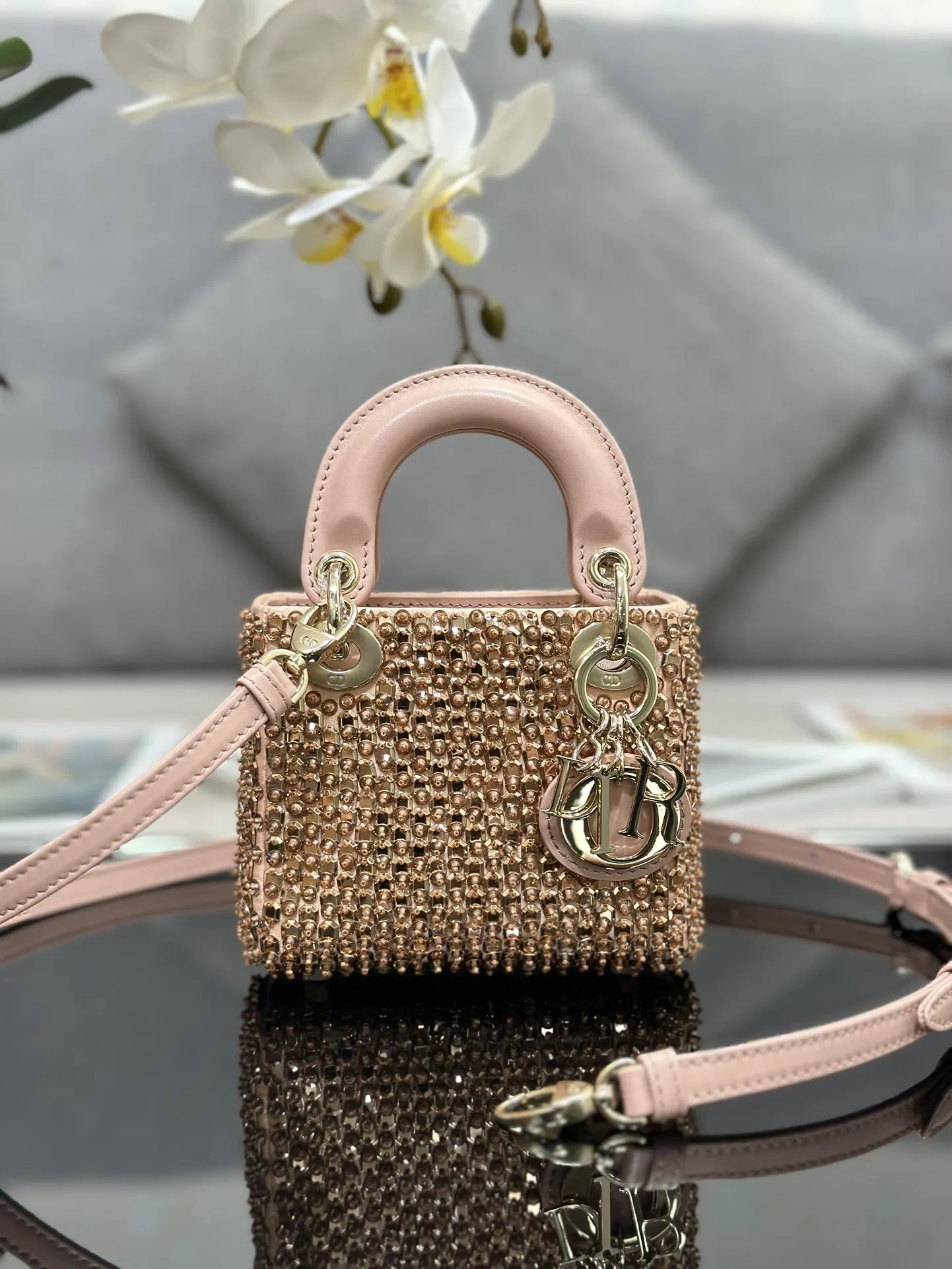 Dior Gold Chain Bag