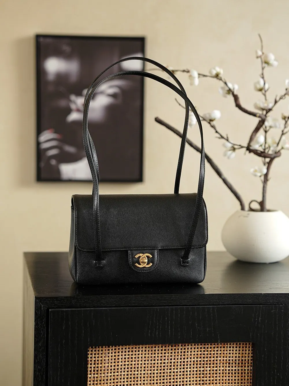 Hobo Shoulder Bag Vintage Leather