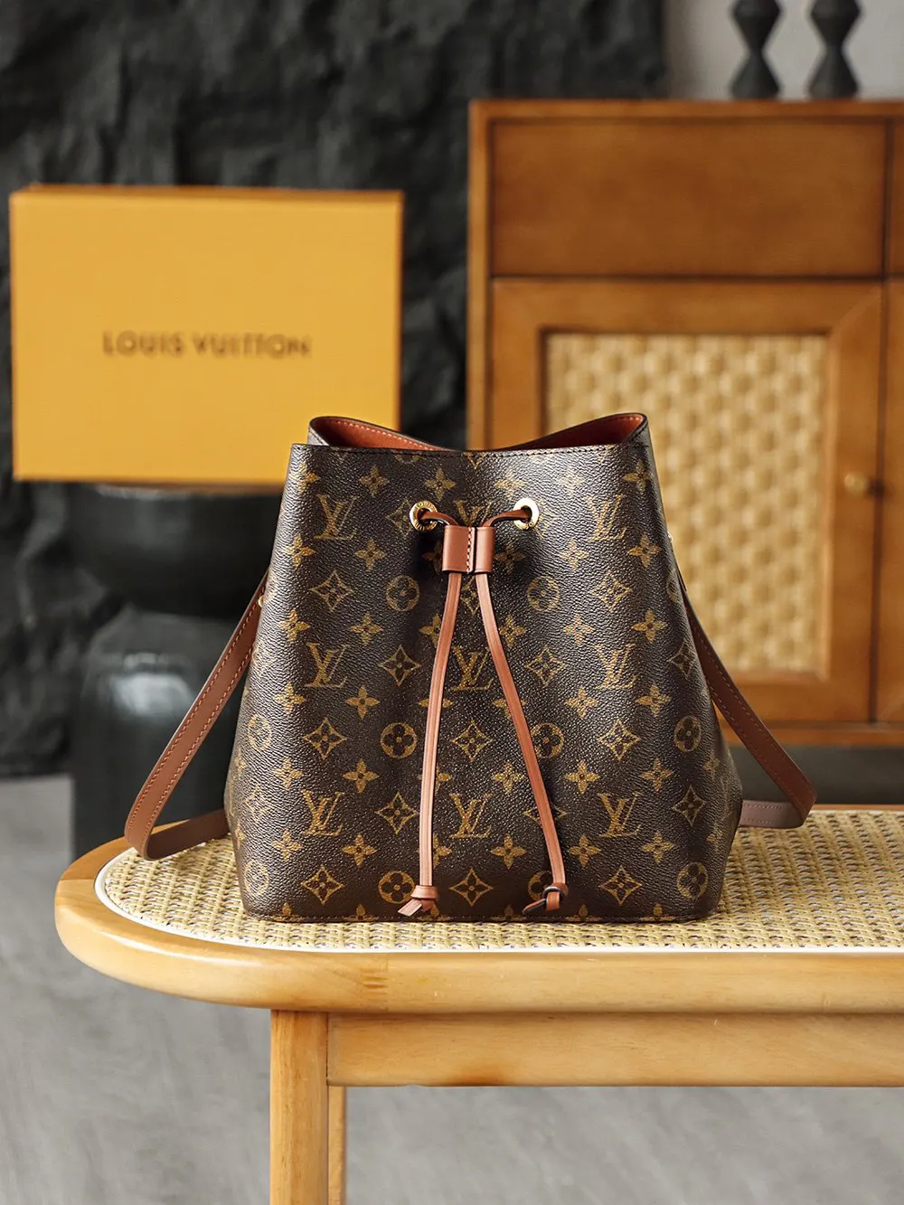 Monogram Bucket Bag Casual