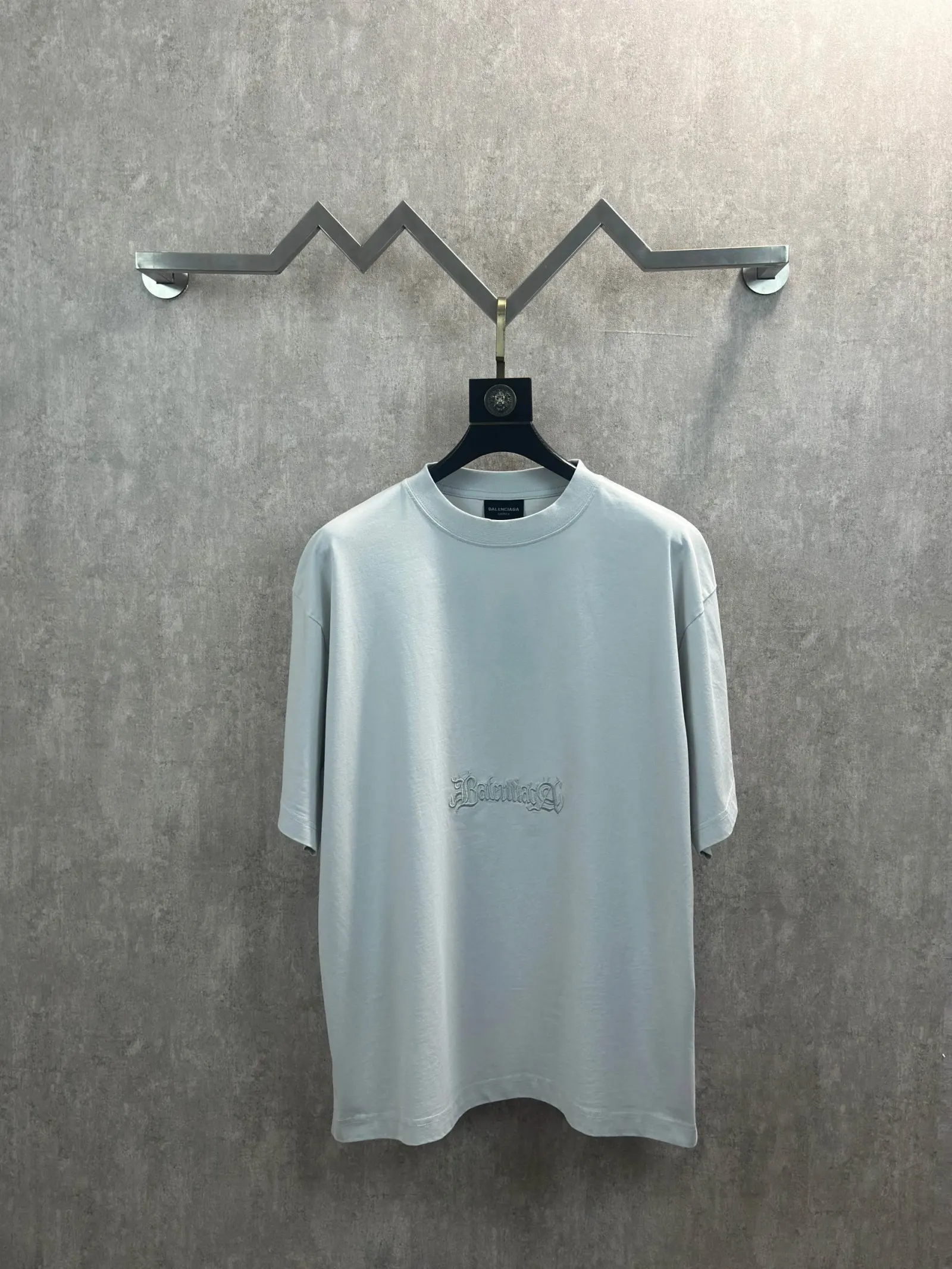 Balenciaga Letter Embroidery Short Sleeve T-Shirt Street Casual Style