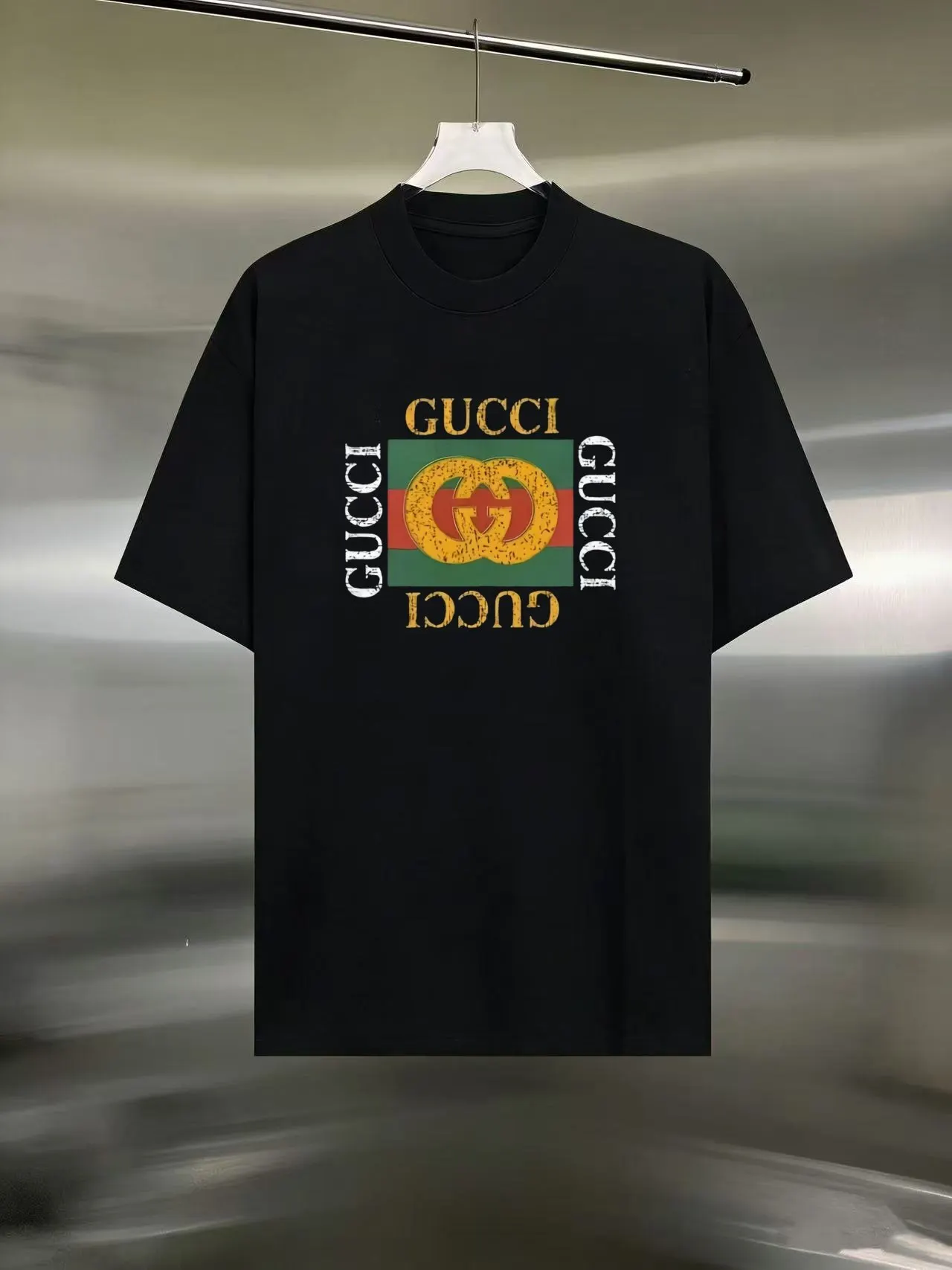 Gucci Logo印花短袖T恤