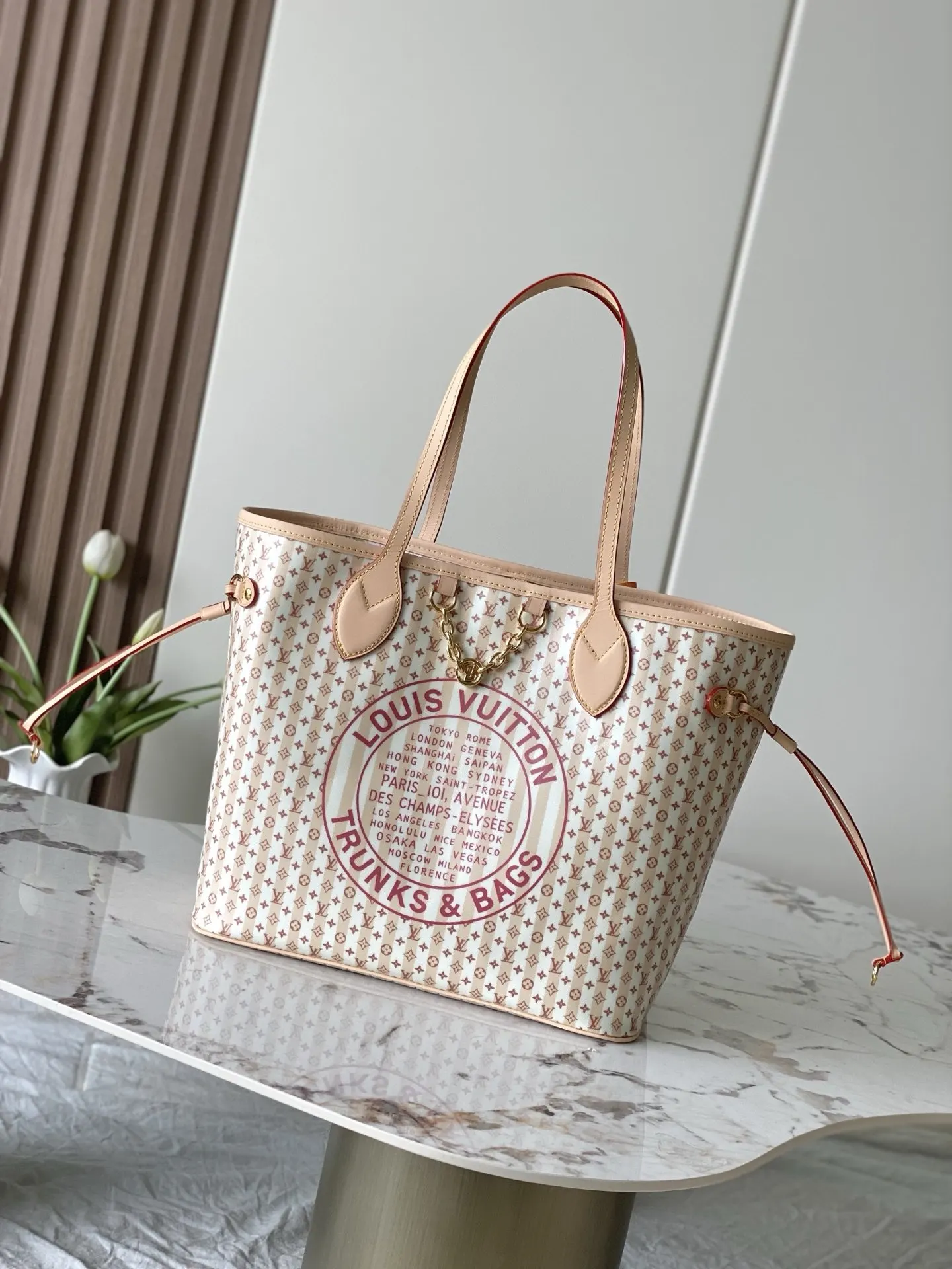 Neverfull 帆布 链条包 精致链条款