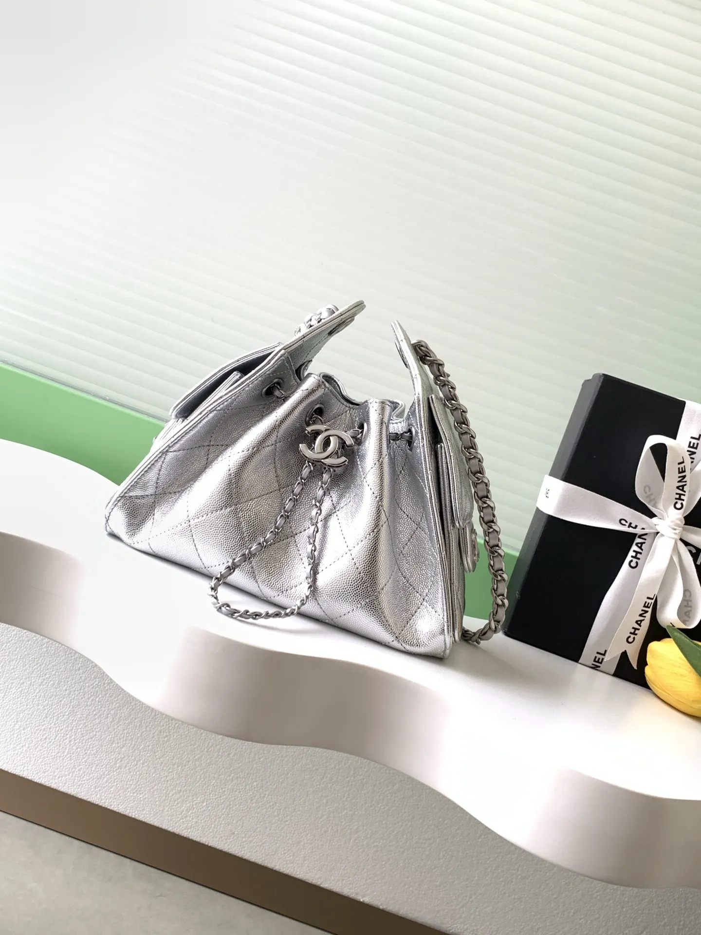 CHANEL Hobo 牛仔 腋下包 复古腋下背款