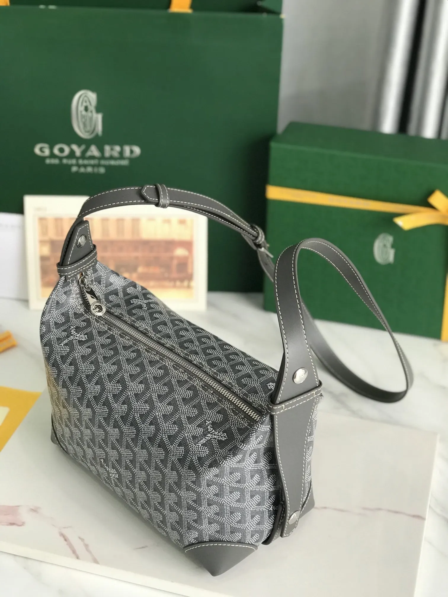 Goyard 戈雅 化妝包Boeing 化妝包收納袋 内里有 手拿包 精致手拿款