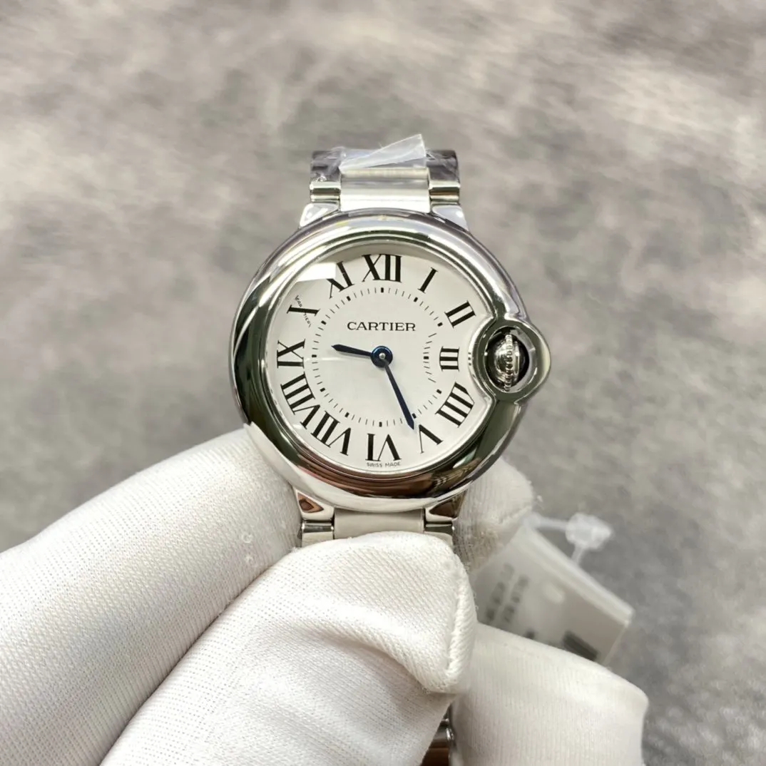 Cartier 牛皮 手表 经典腕表款