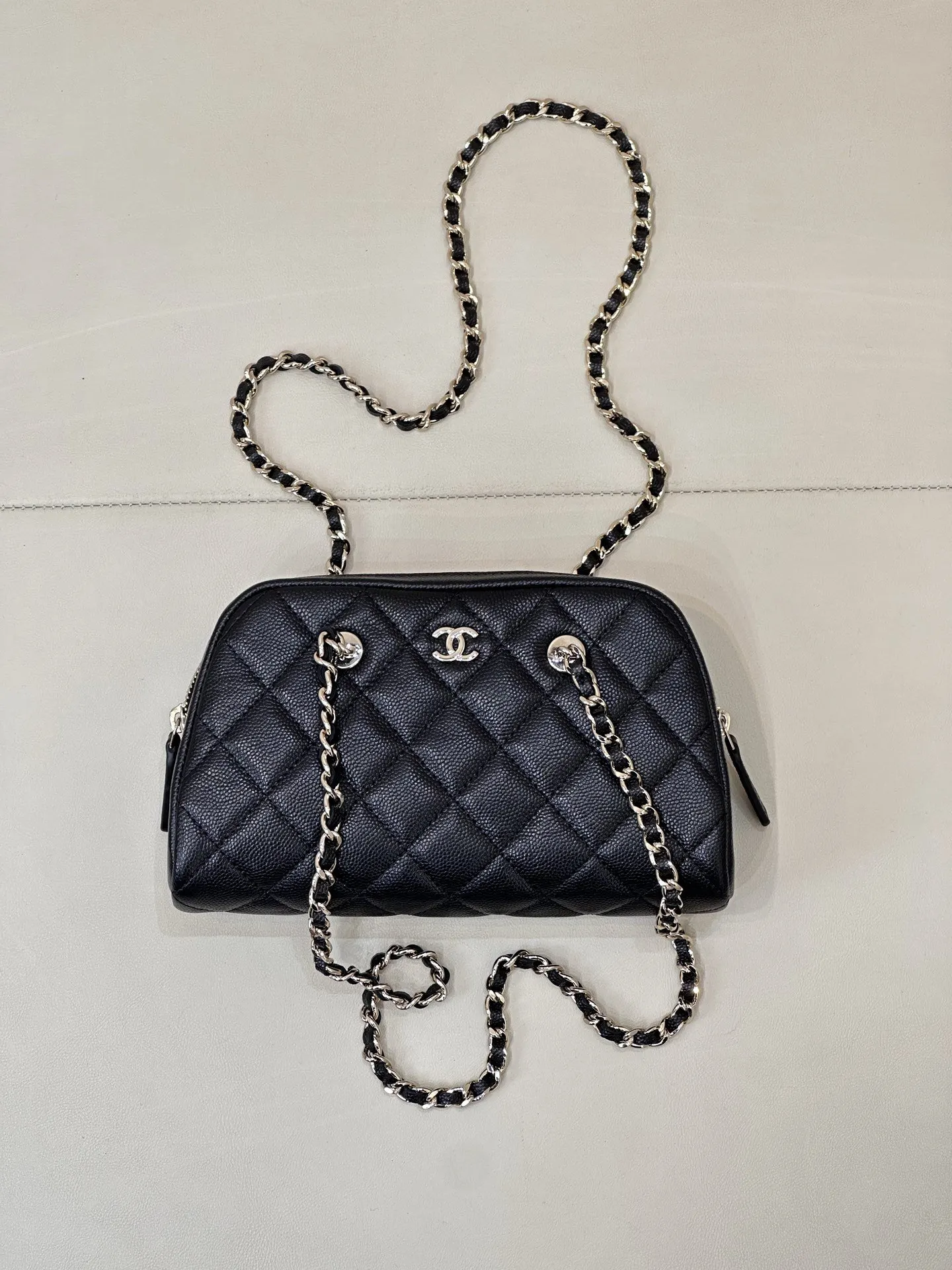 CHANEL 牛皮19 Bag鏈條包 單肩斜挎