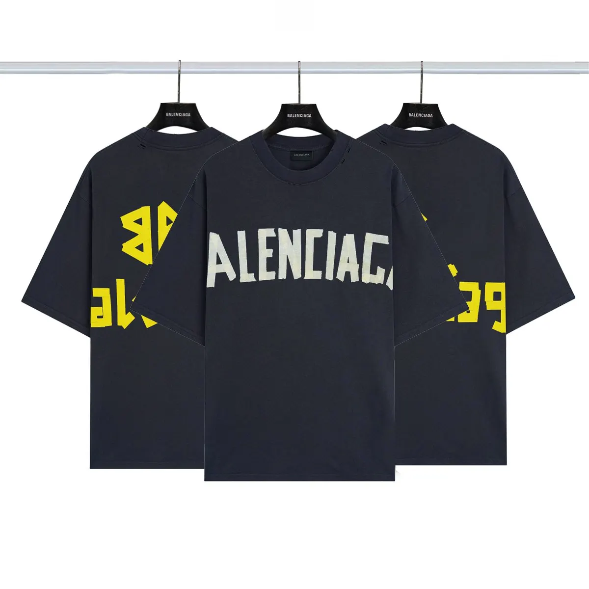Balenciaga Short Sleeve T-Shirt Street Casual