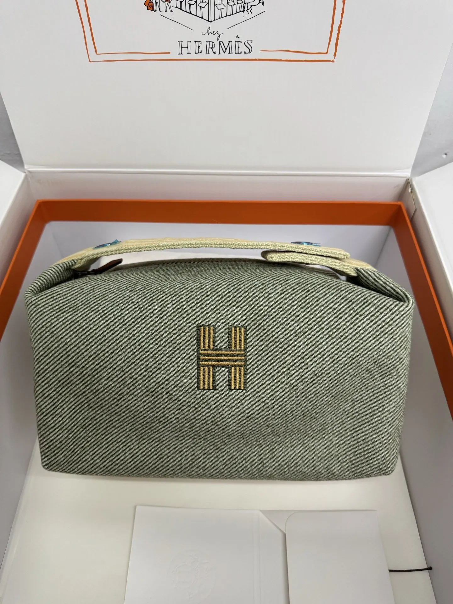帆布 官方名 化妝包 便携收納款