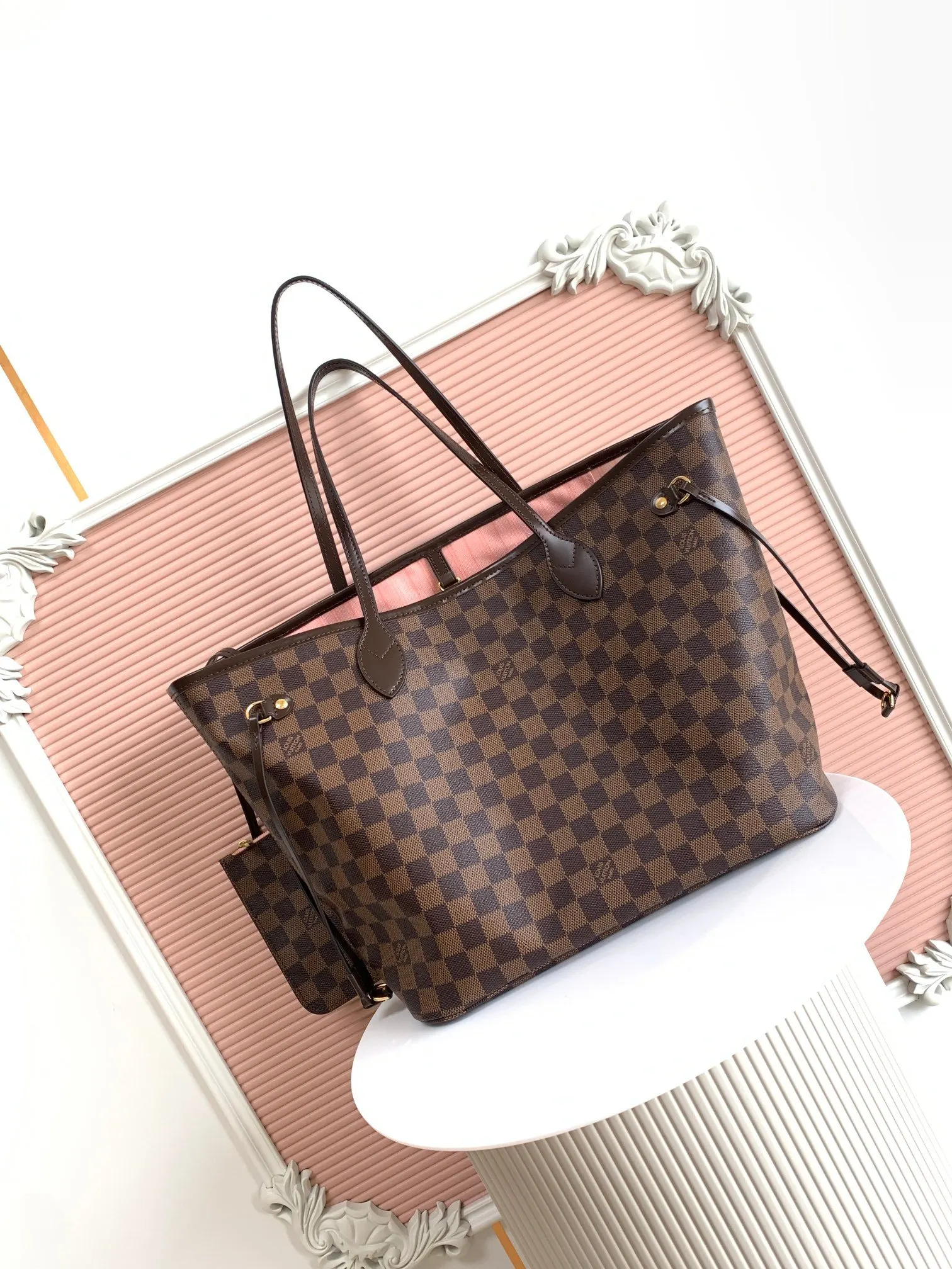 Neverfull 牛皮 托特包 大容量托特款
