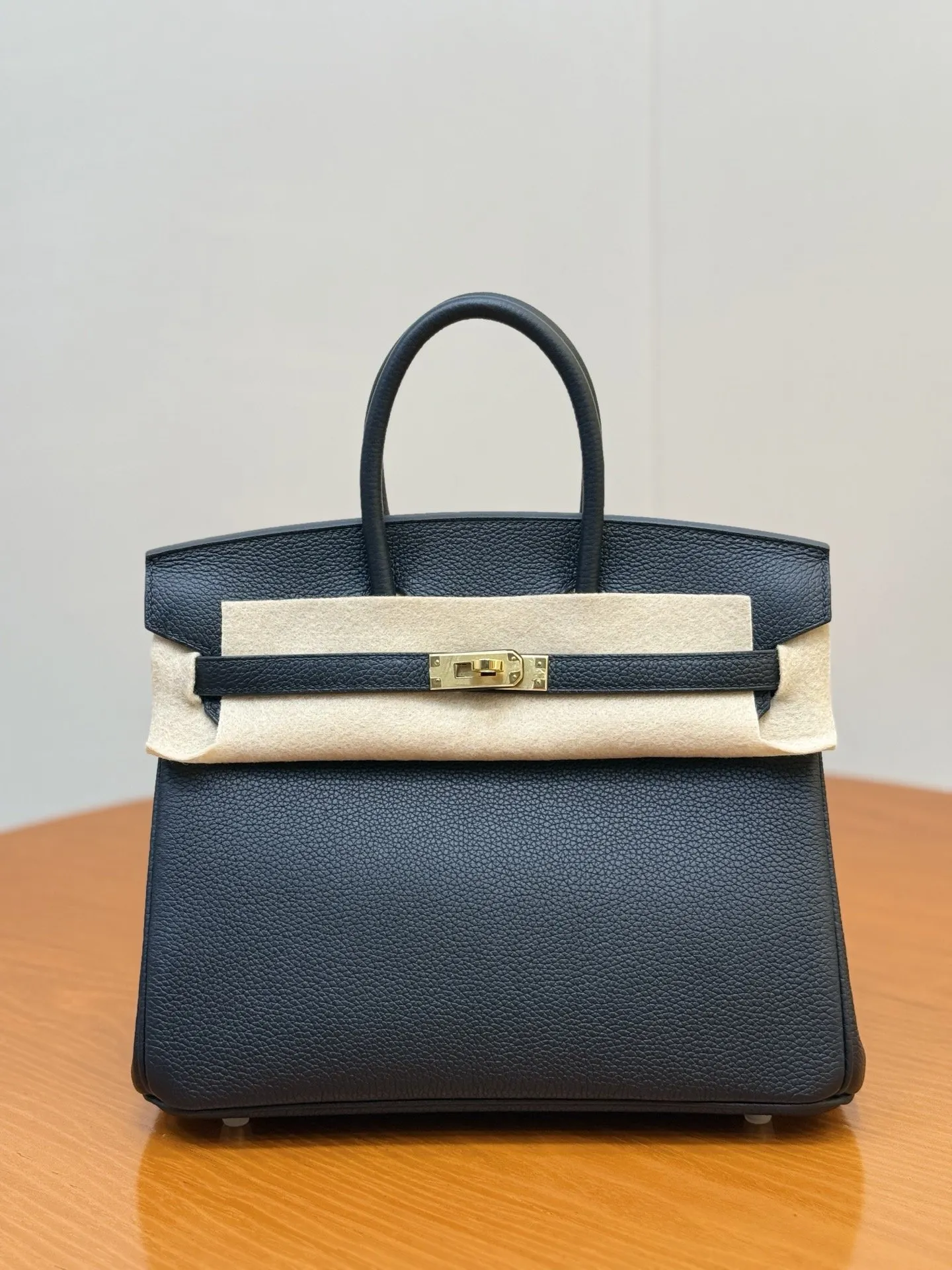 Hermes Birkin 黑色 Togo牛皮 手提包 25cm 經典款