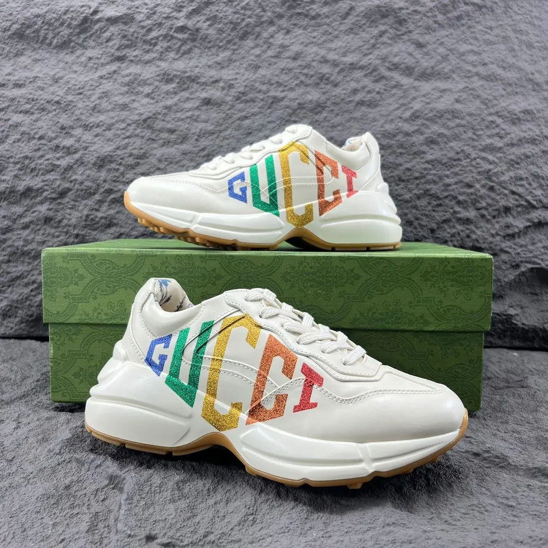Gucci Rhyton Daddy Shoes, Casual Sports 4