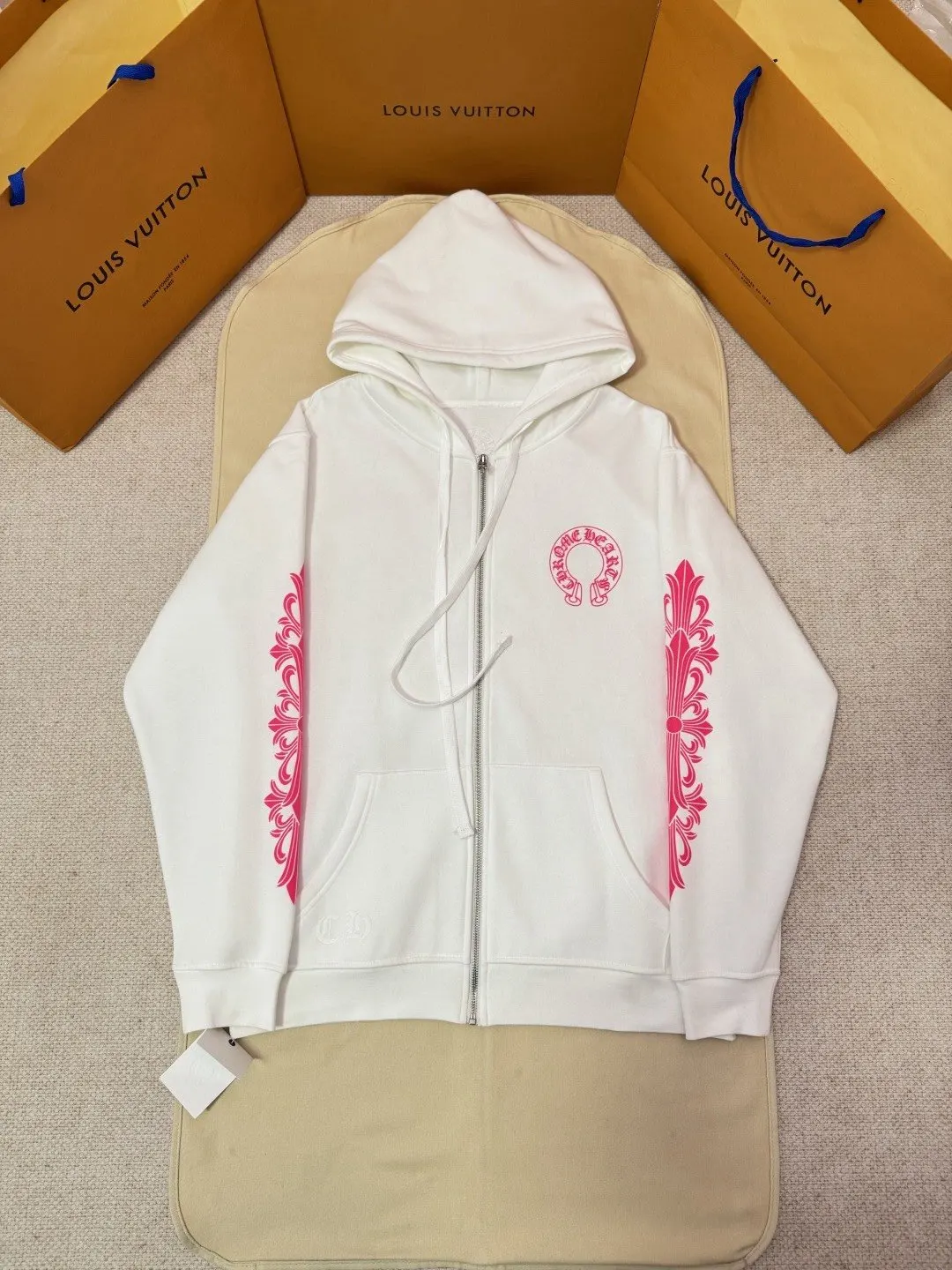 Chrome Hearts 印花 純棉 外套 通勤休閒款(數字1) Chrome Hearts 印花 純棉 外套 通勤休閒款(數字1)