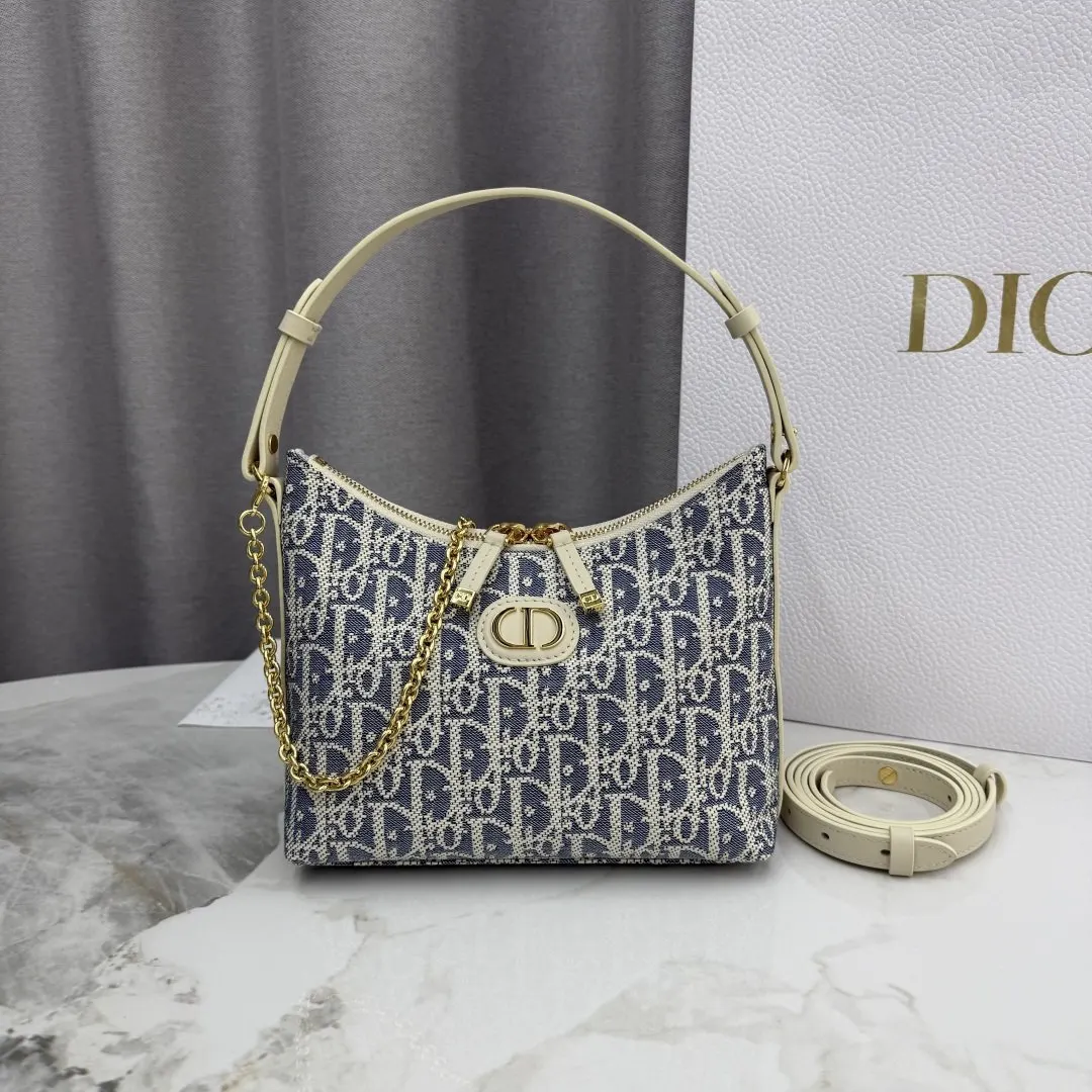Dior 30 Montaigne 牛仔藍牛皮牛仔單品 精緻穿搭款