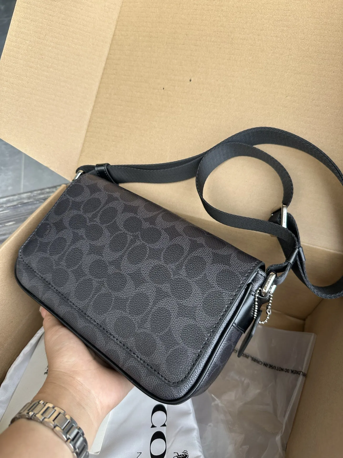 Monogram Crossbody Bag Lightweight