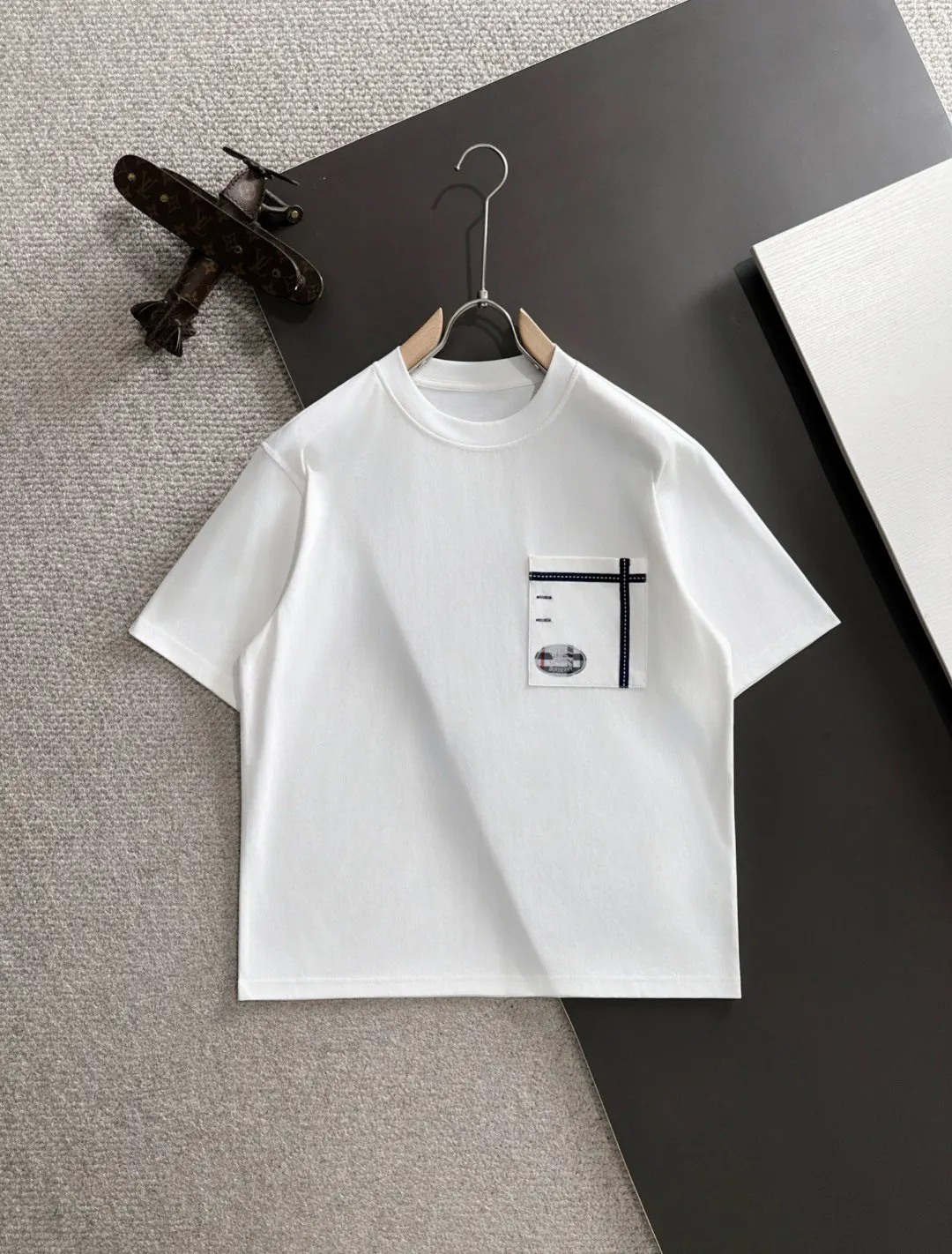 Burberry 2026 Spring Summer Short Sleeve T-Shirt Casual Versatile Style Image 1 Burberry 2026 Spring Summer Short Sleeve T-Shirt Casual Versatile Style Image 1