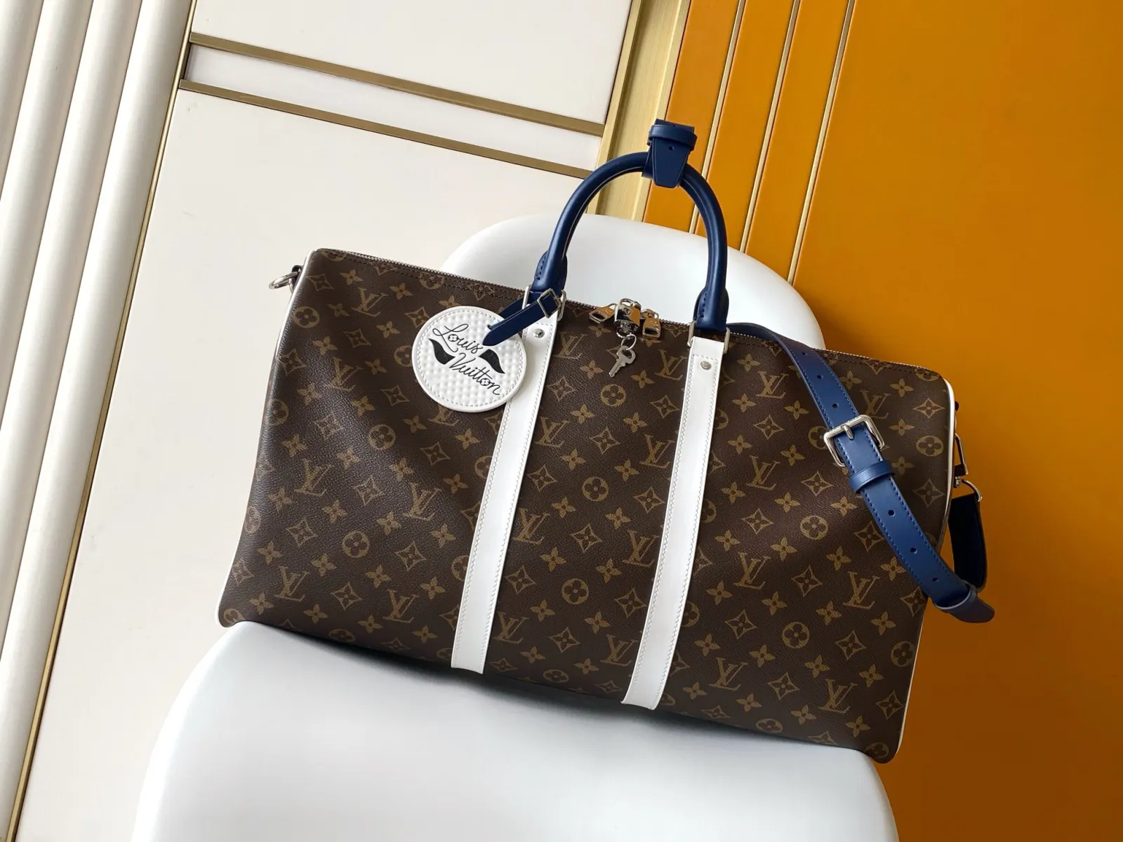 LV Keepall 牛皮 旅行袋 大容量旅行款