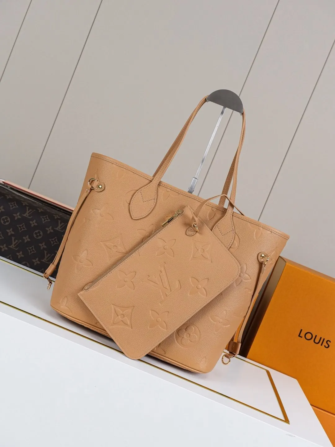 Neverfull 牛皮 托特包 大容量托特款