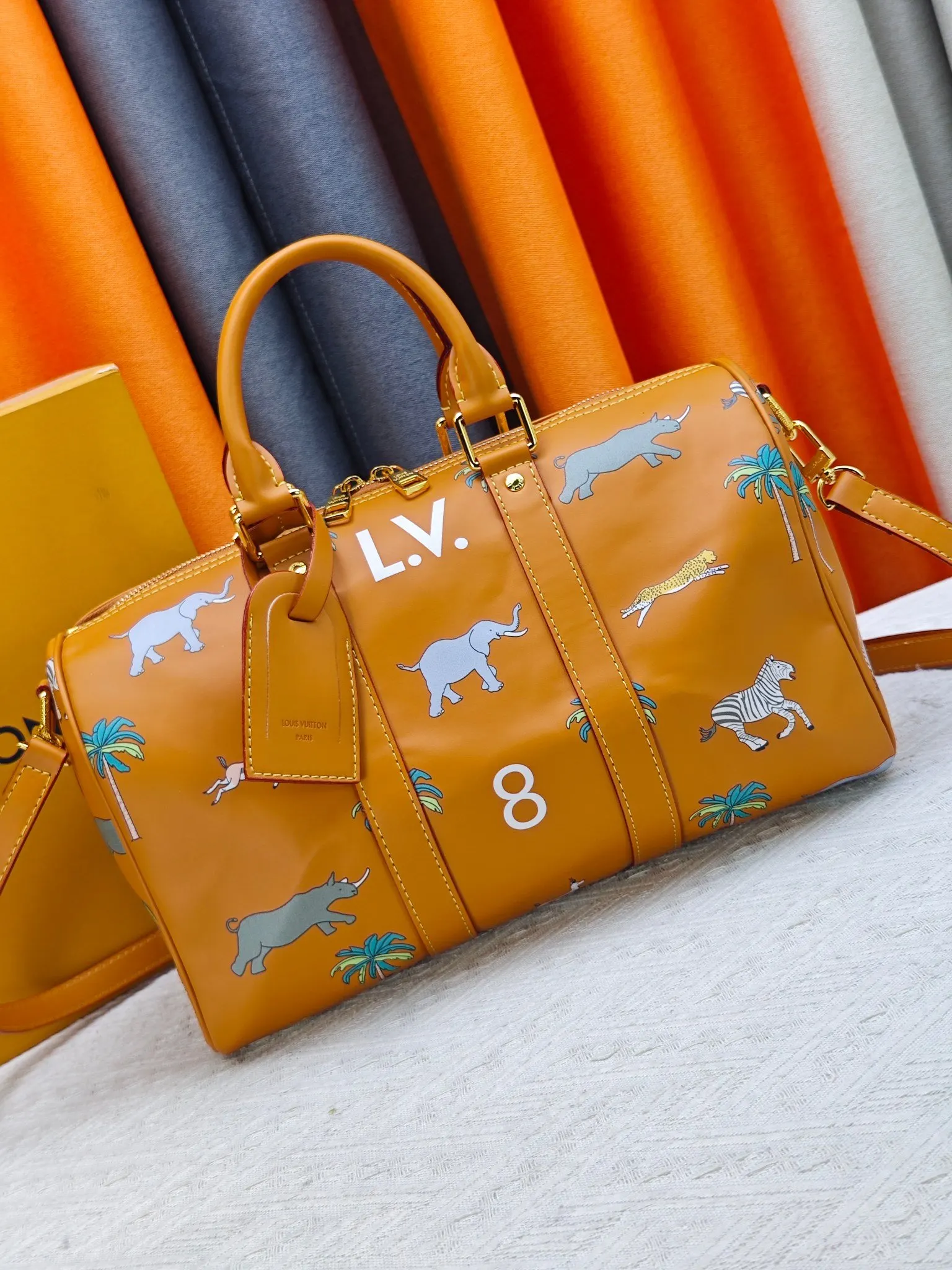 Keepall 小牛皮 旅行袋 大容量旅行款