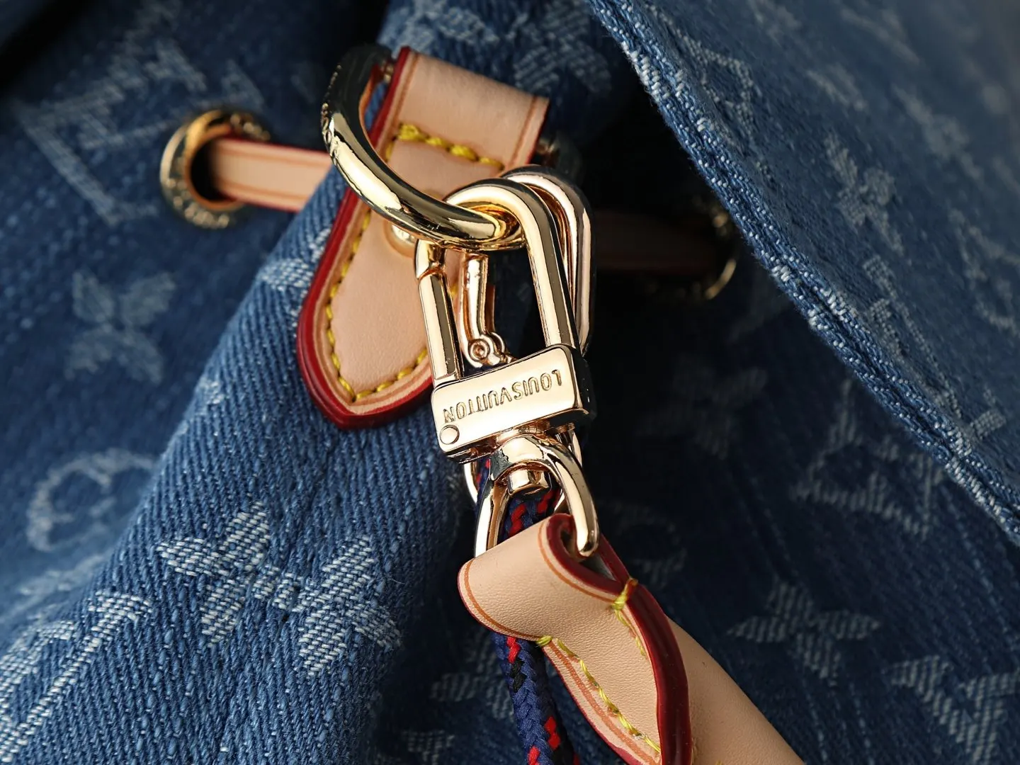 皮革 升级 Denim Rendez 雙肩包 实用雙肩款