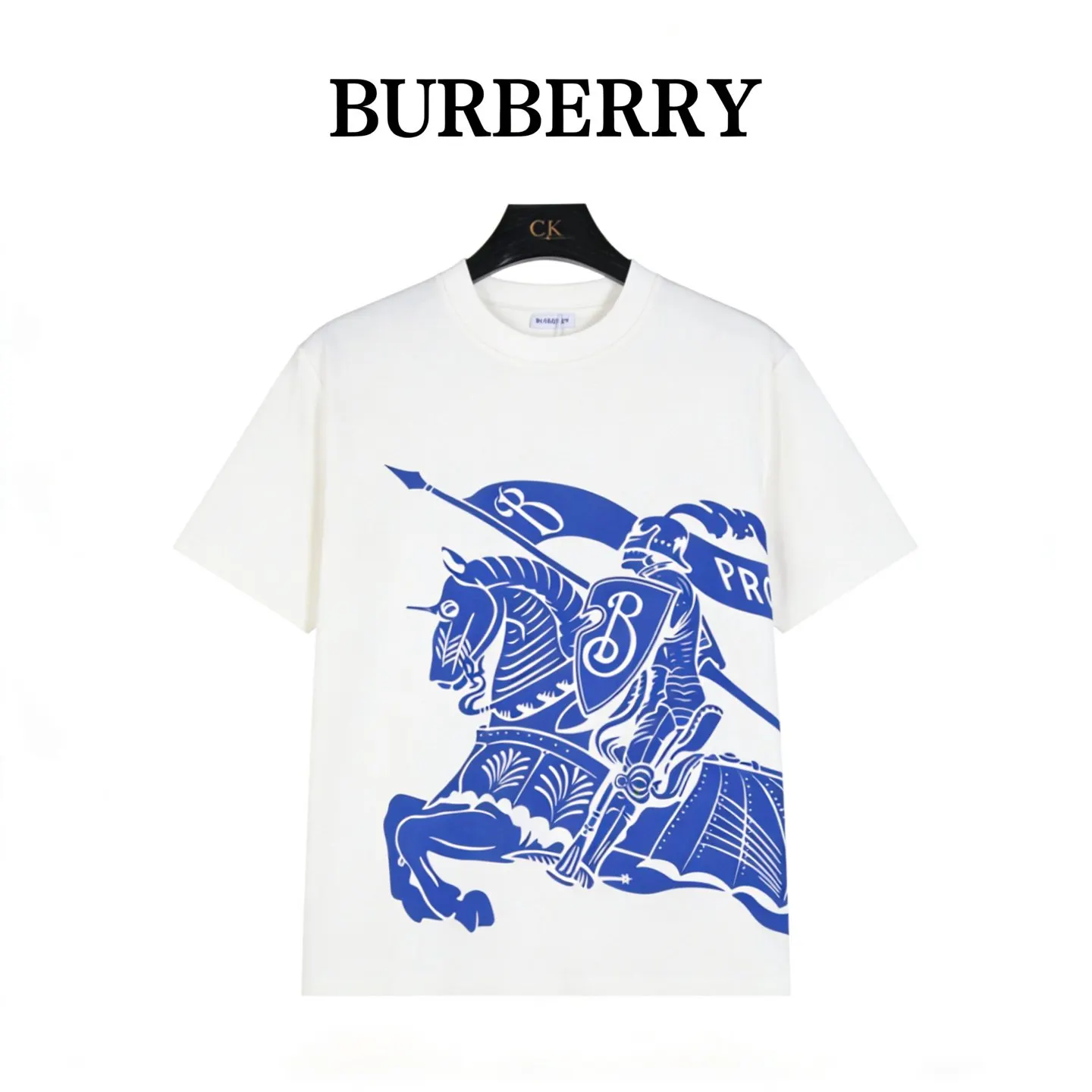 Burberry Print Short Sleeve T-Shirt Casual Versatile Image 1 Burberry Print Short Sleeve T-Shirt Casual Versatile Image 1