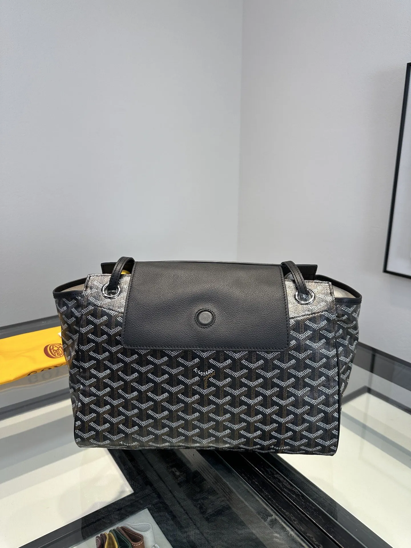 Goyard Black Organizer Pouch Travel Casual