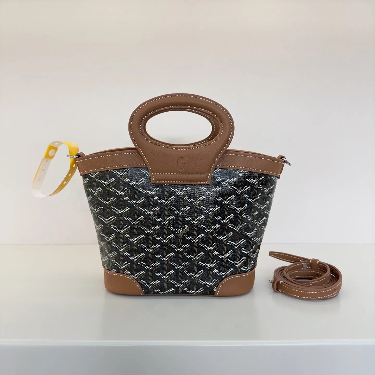 Goyard 菜篮子款式高級感封神 皮質手柄和肩带拼接質感拉满 低 手提包 通勤手提款