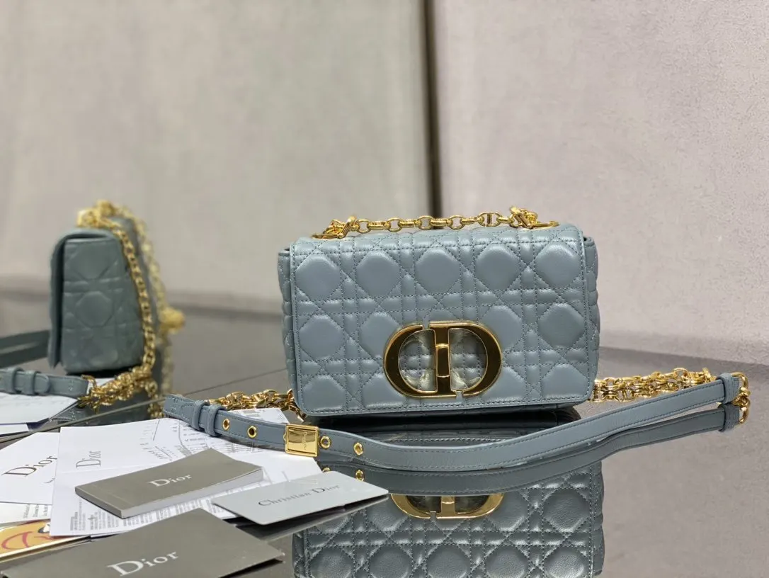 Dior Caro 小牛皮鏈條包 手提斜挎款
