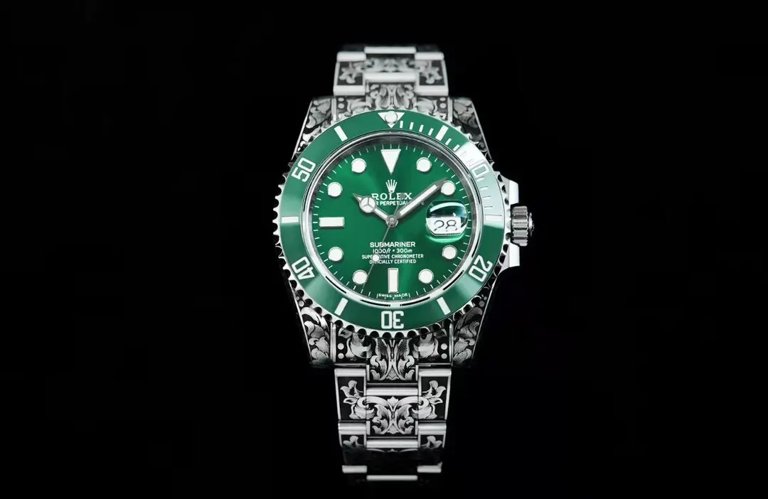 Rolex 玩到极致是一种什么样的体验 劳力士經典水鬼与手工雕金 手錶 經典腕表款