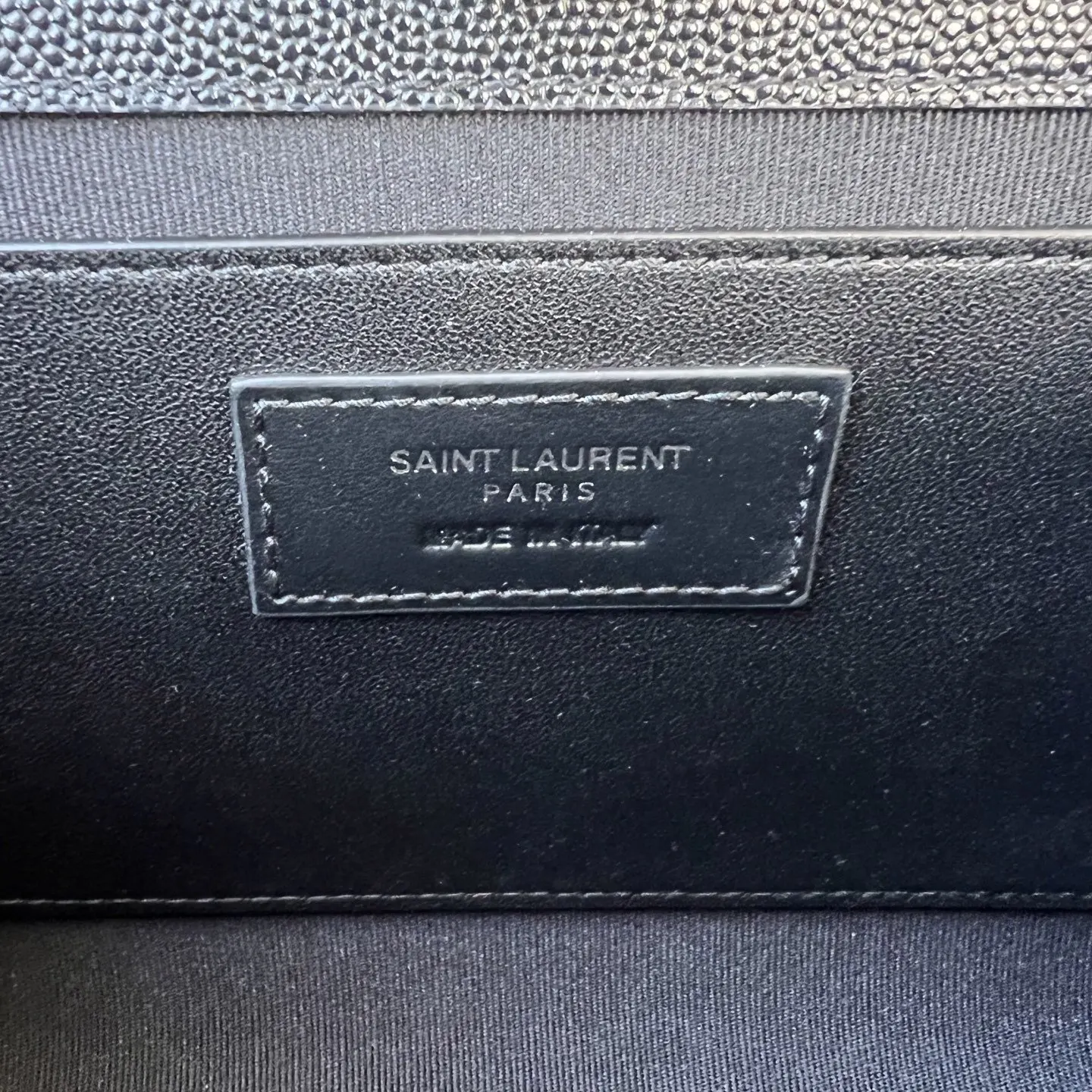 YSL 銀色 金色 小牛皮 鏈條包 精致鏈條款