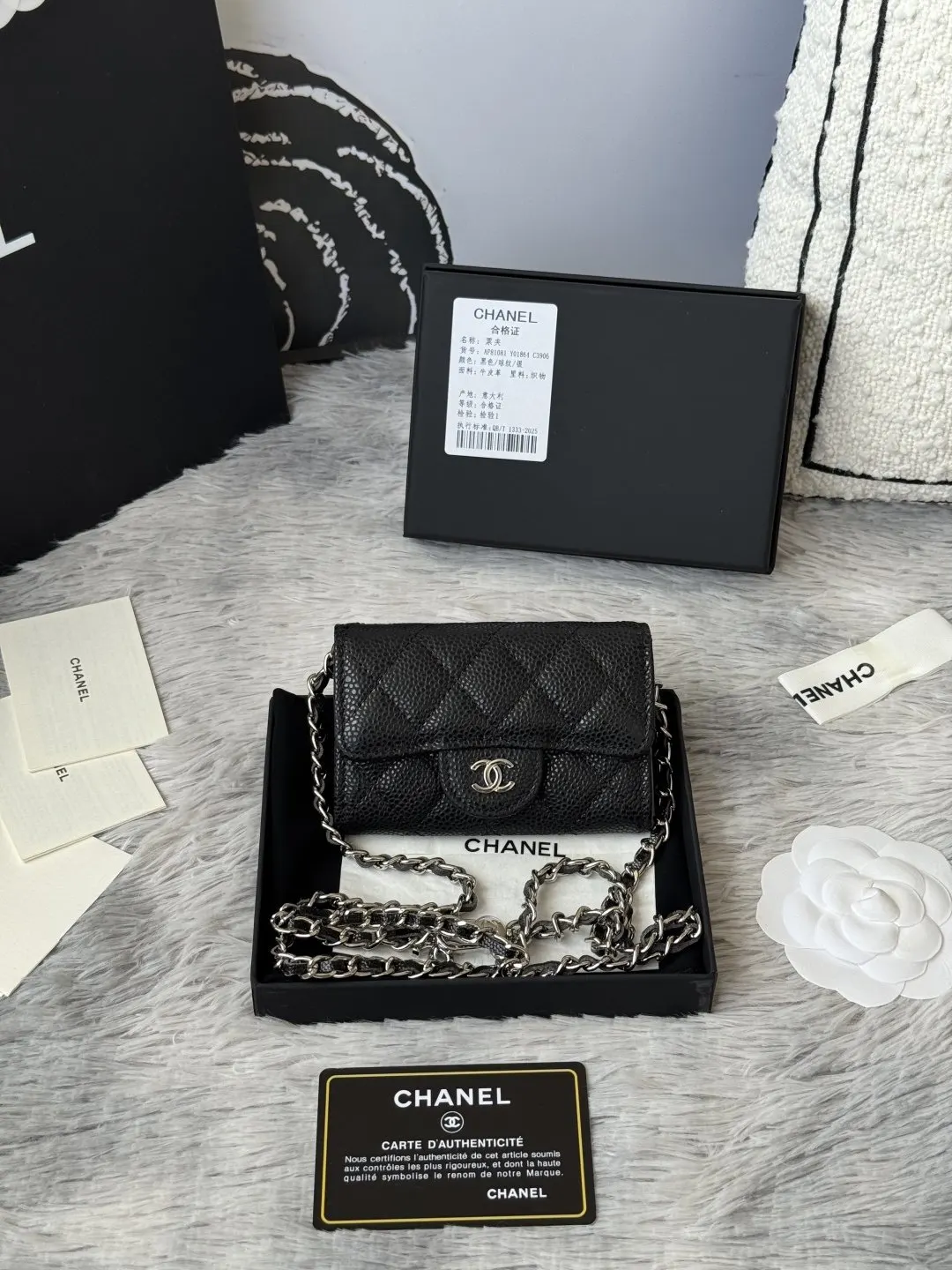 CHANEL 牛皮 腰包 休闲腰包款