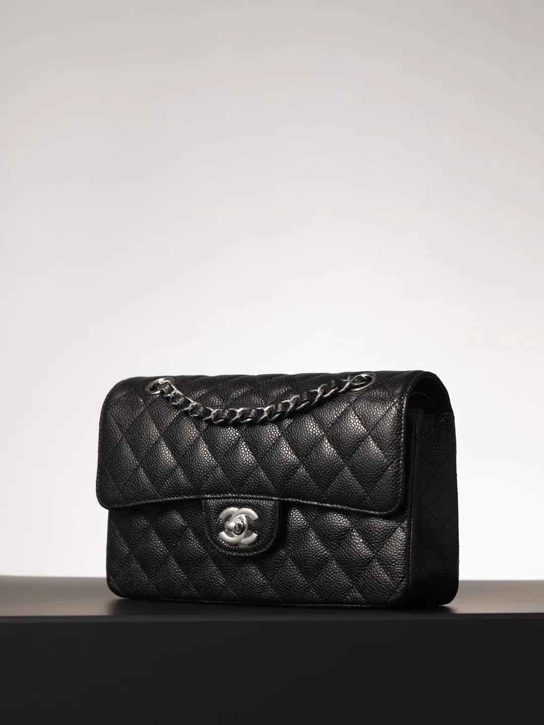CHANEL 荔枝纹 经典中的经典 链条包 精致链条款