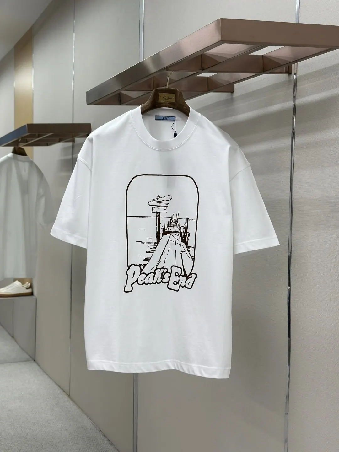 PRADA 短袖T恤 高克重休閒款