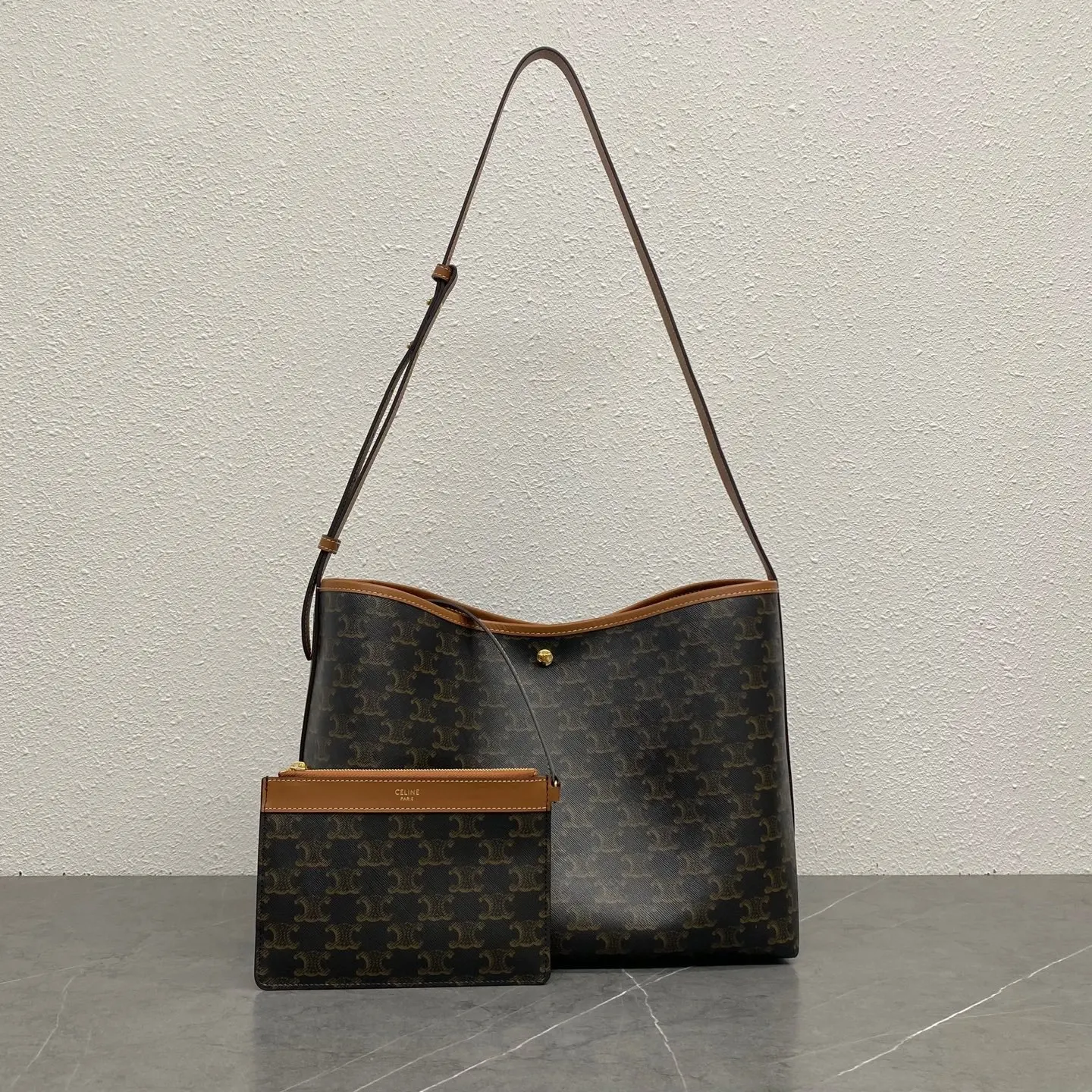 Monogram Organizer Pouch Travel Casual