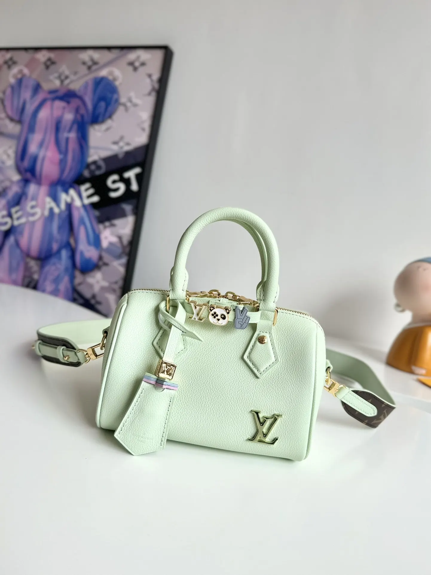 LV Speedy 链条包 精致链条款
