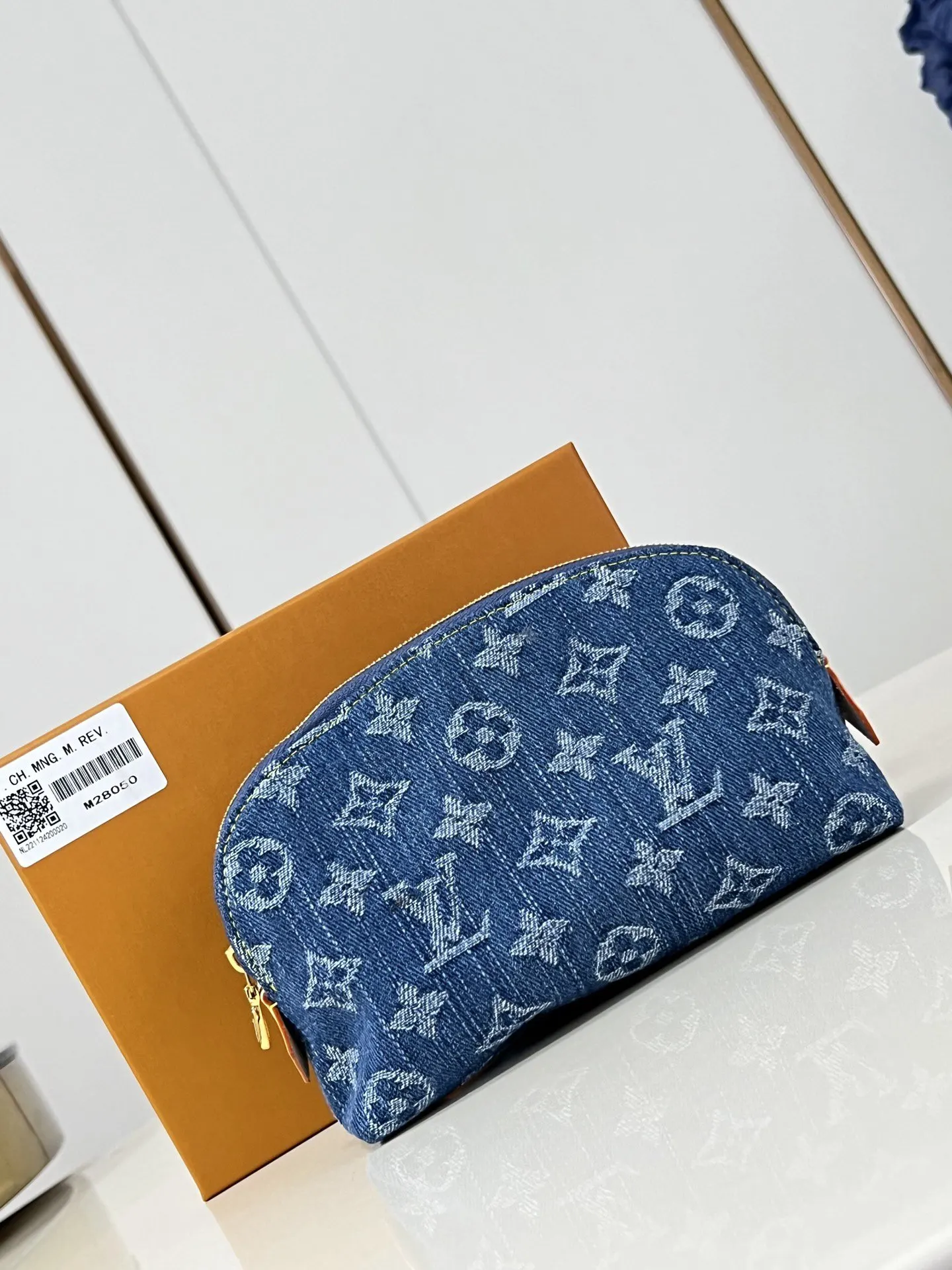 LV 丹宁 Mo化妆包 便携收纳款