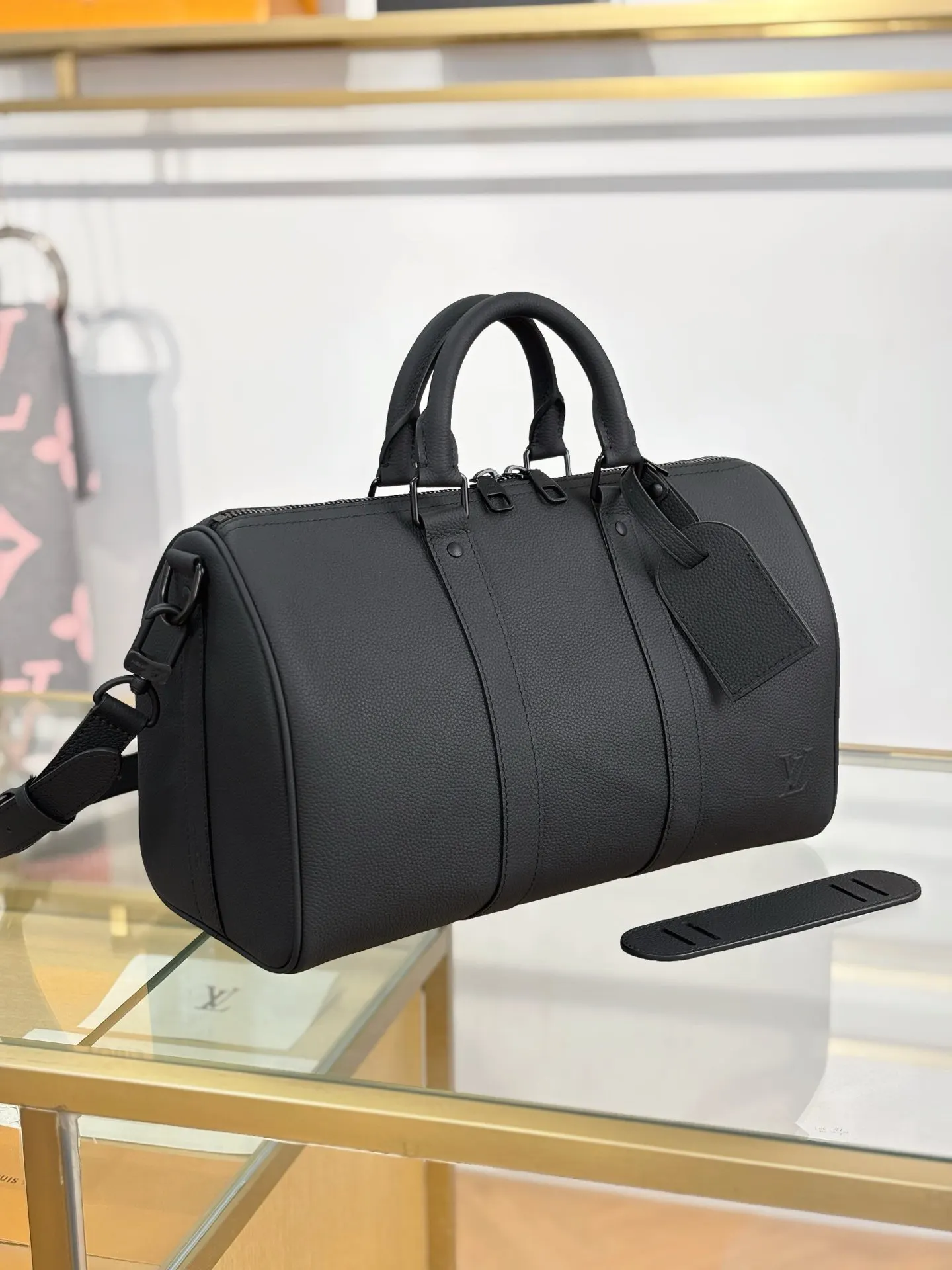Keepall 黑色 BANDO 旅行袋 大容量旅行款