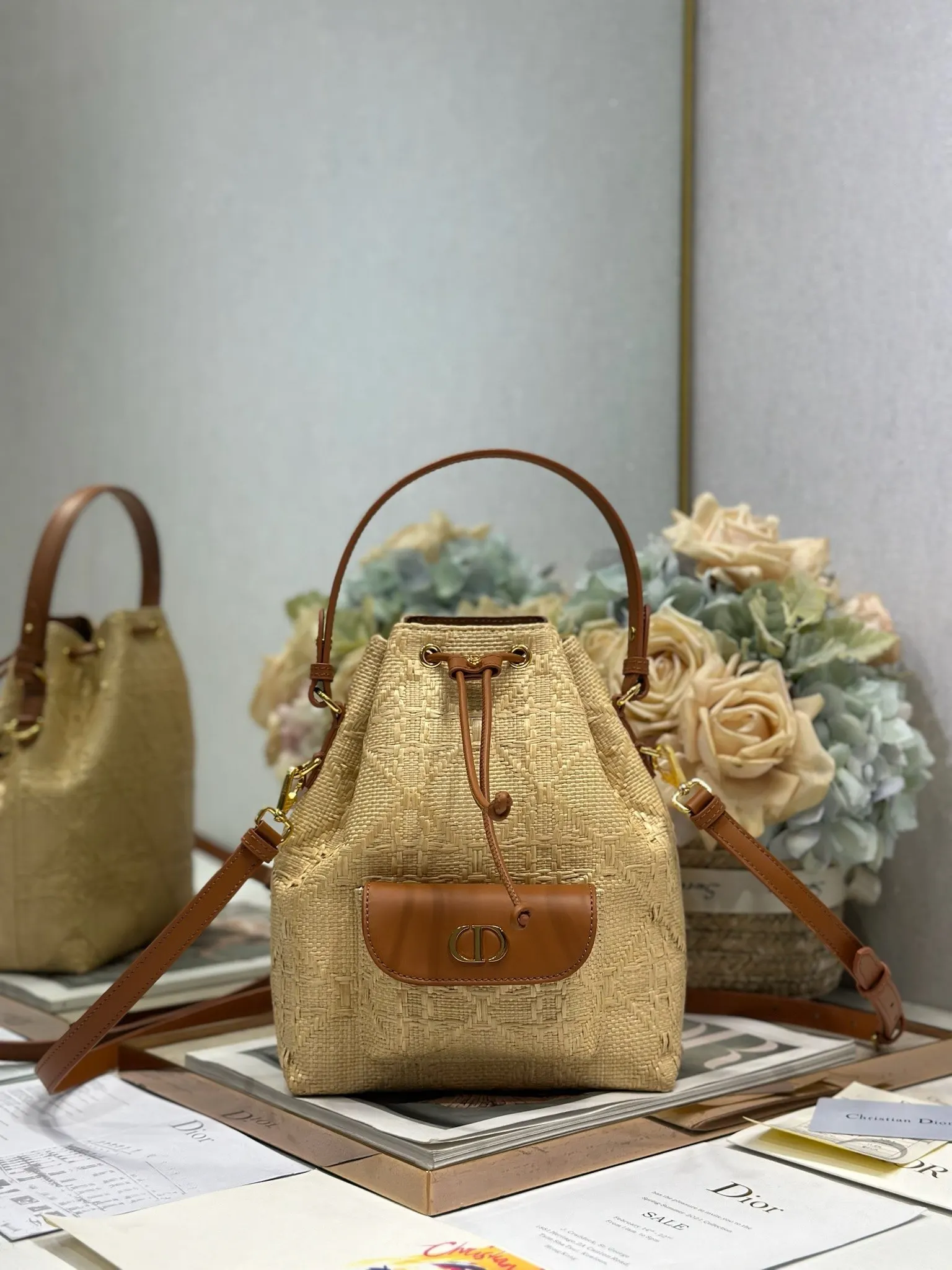 Dior Gold Organizer Pouch Travel