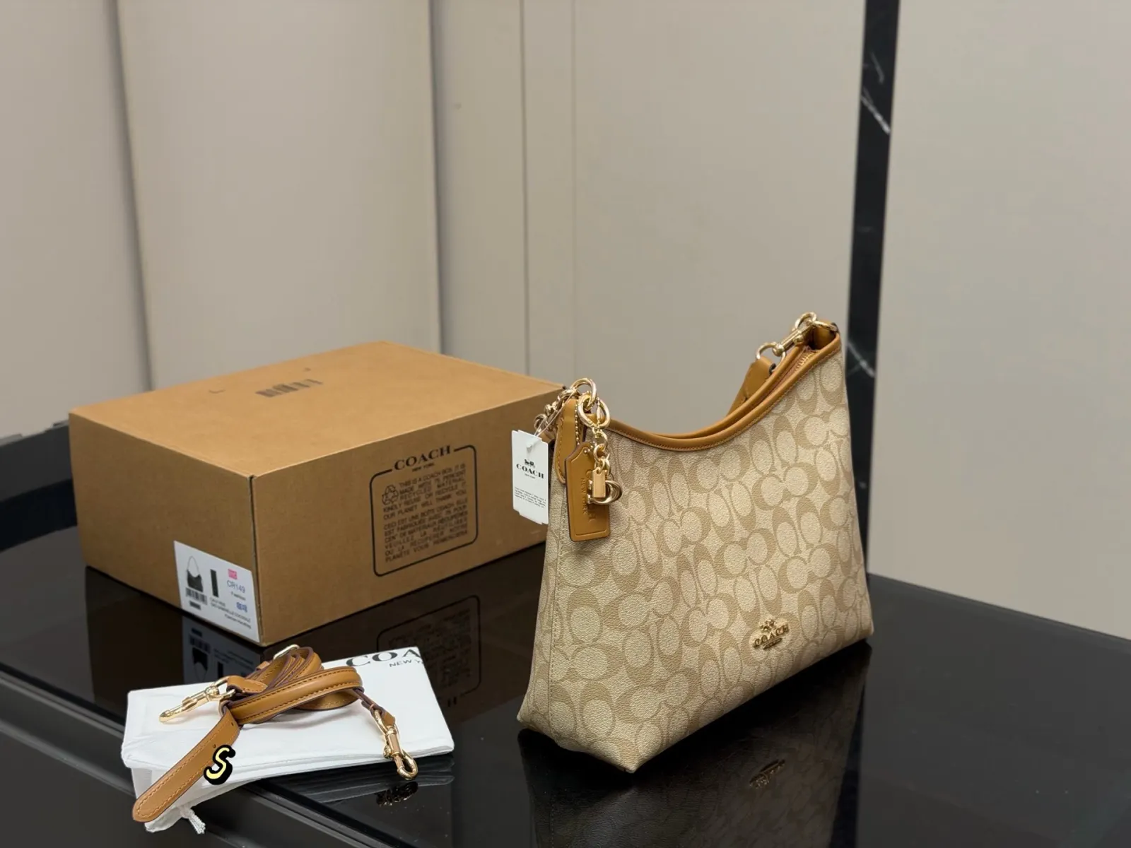 Coach Hobo 盒 laurel 腋下包 復古腋下背款