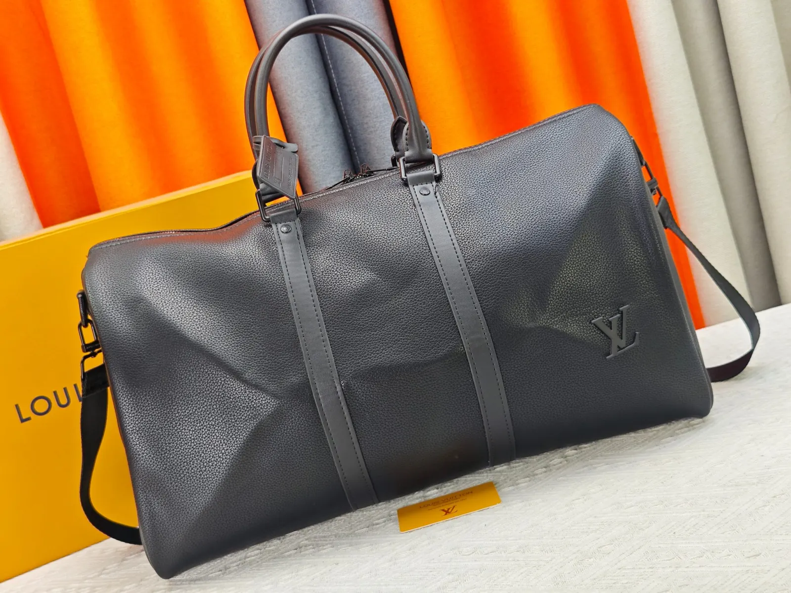 LV Keepall 牛皮 旅行袋 大容量旅行款