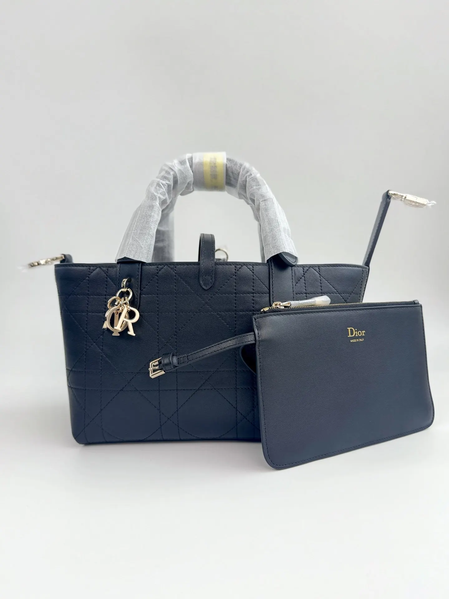 Dior Toujours 黑色小牛皮手袋 手提斜挎款